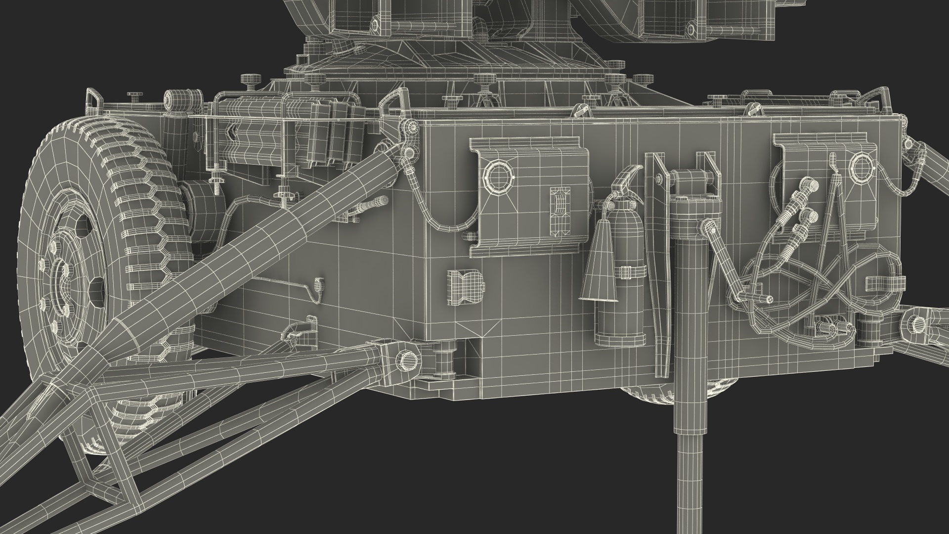MIM23 HAWK Light Green Rigged 3D model
