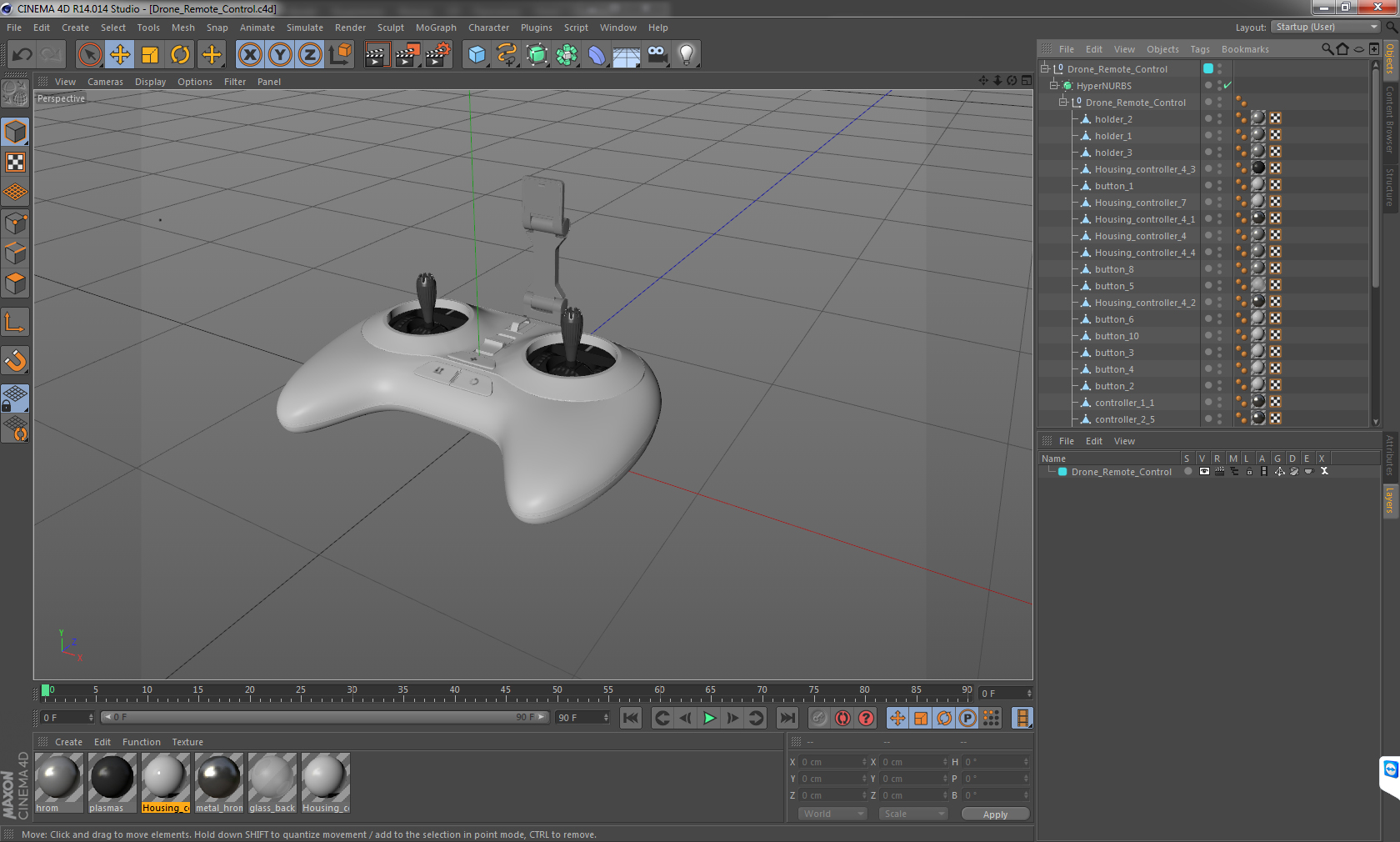 3D model Drone Remote Control