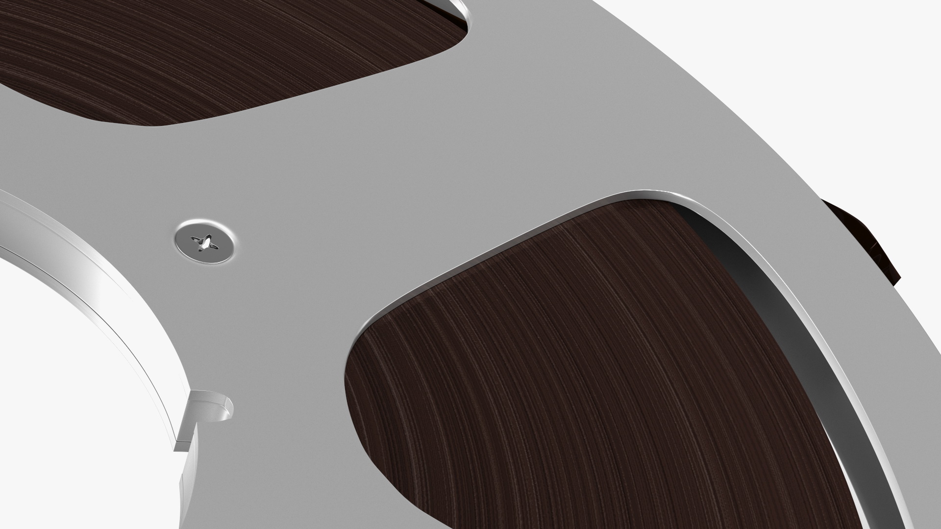 Audio Reel to Reel Spool with Tape 3D model
