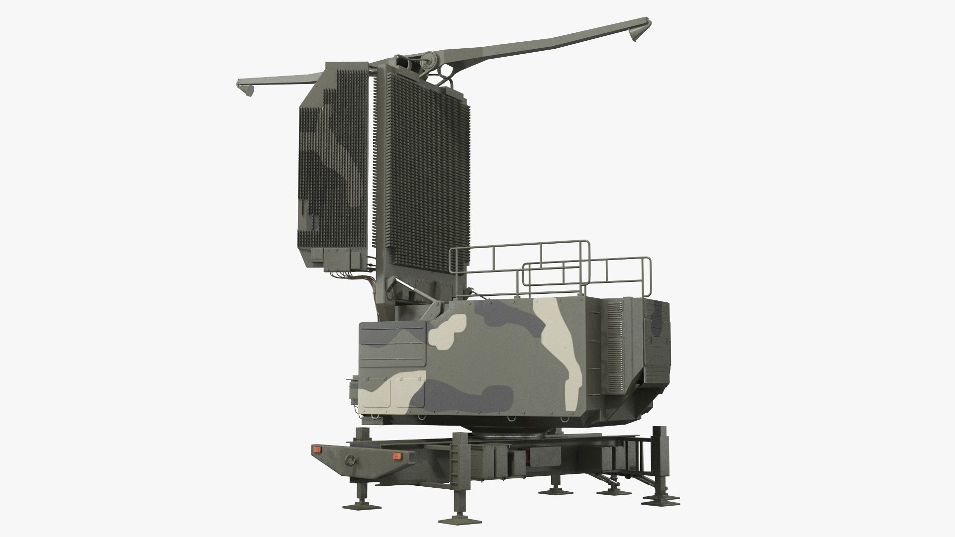 3D TOMBSTONE 64N6 Long Range Surveillance Radar Camo Rigged