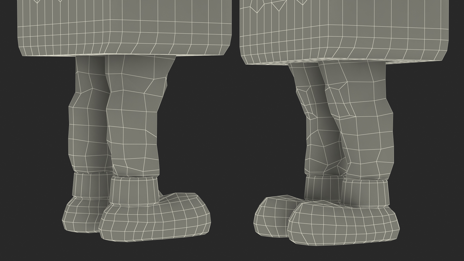 3D Golden IPhone Costume Character A-pose model