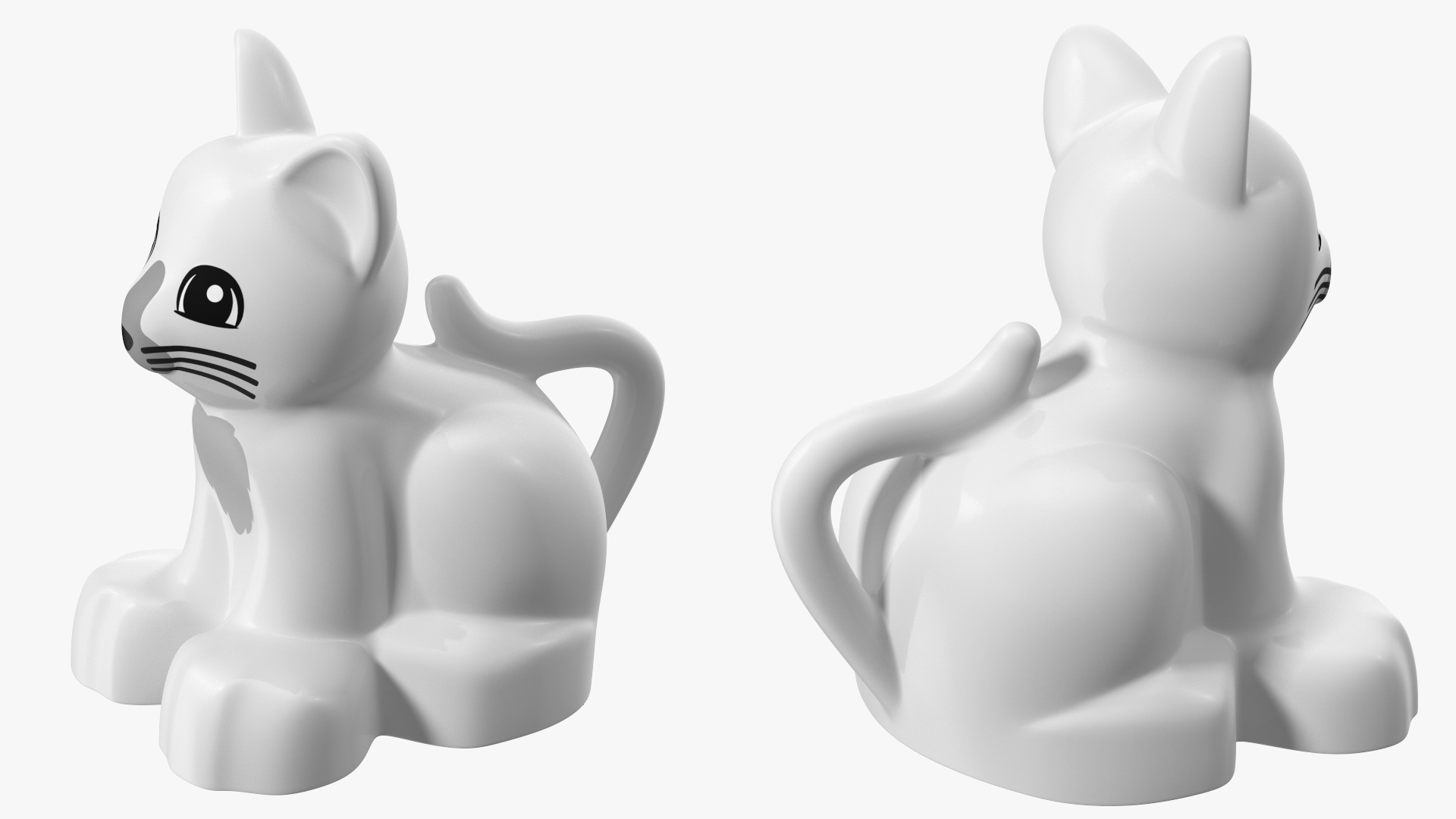 Lego Duplo Cat 3D model