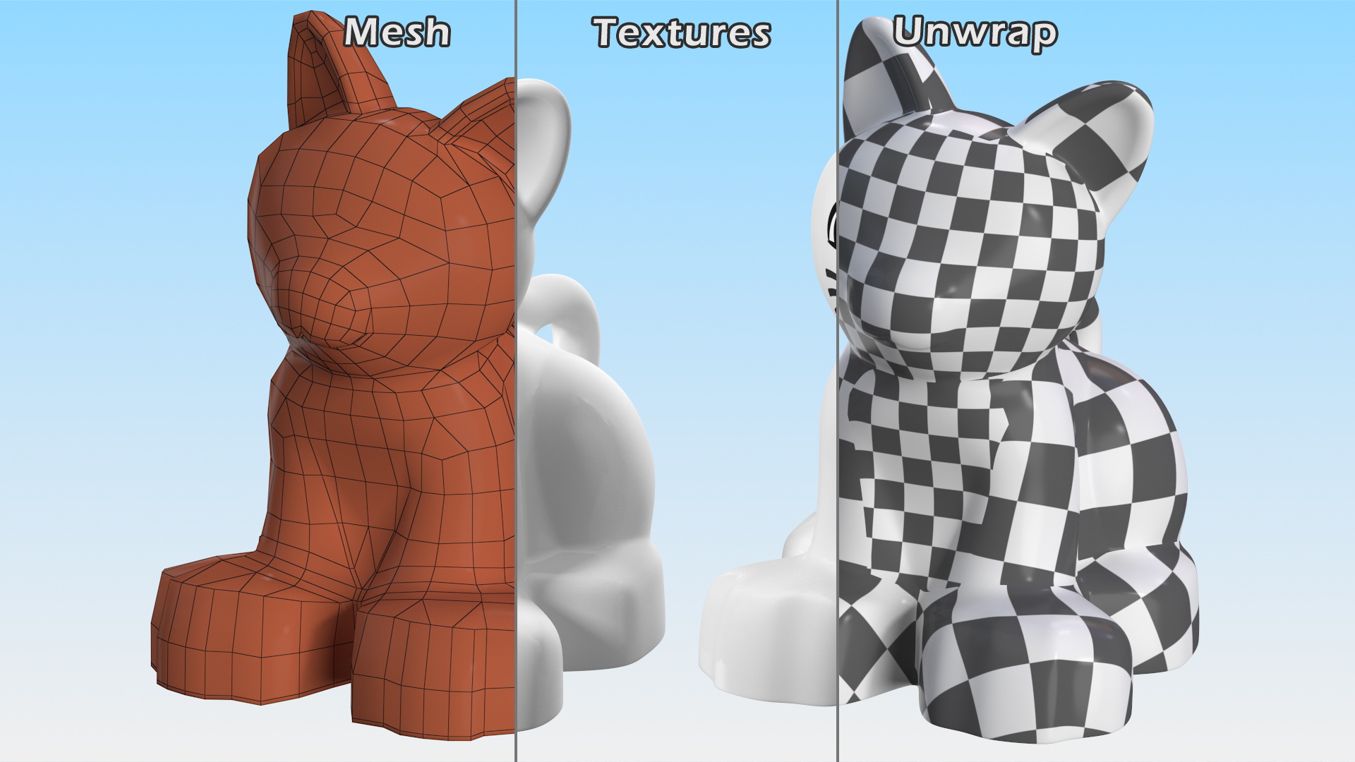 Lego Duplo Cat 3D model