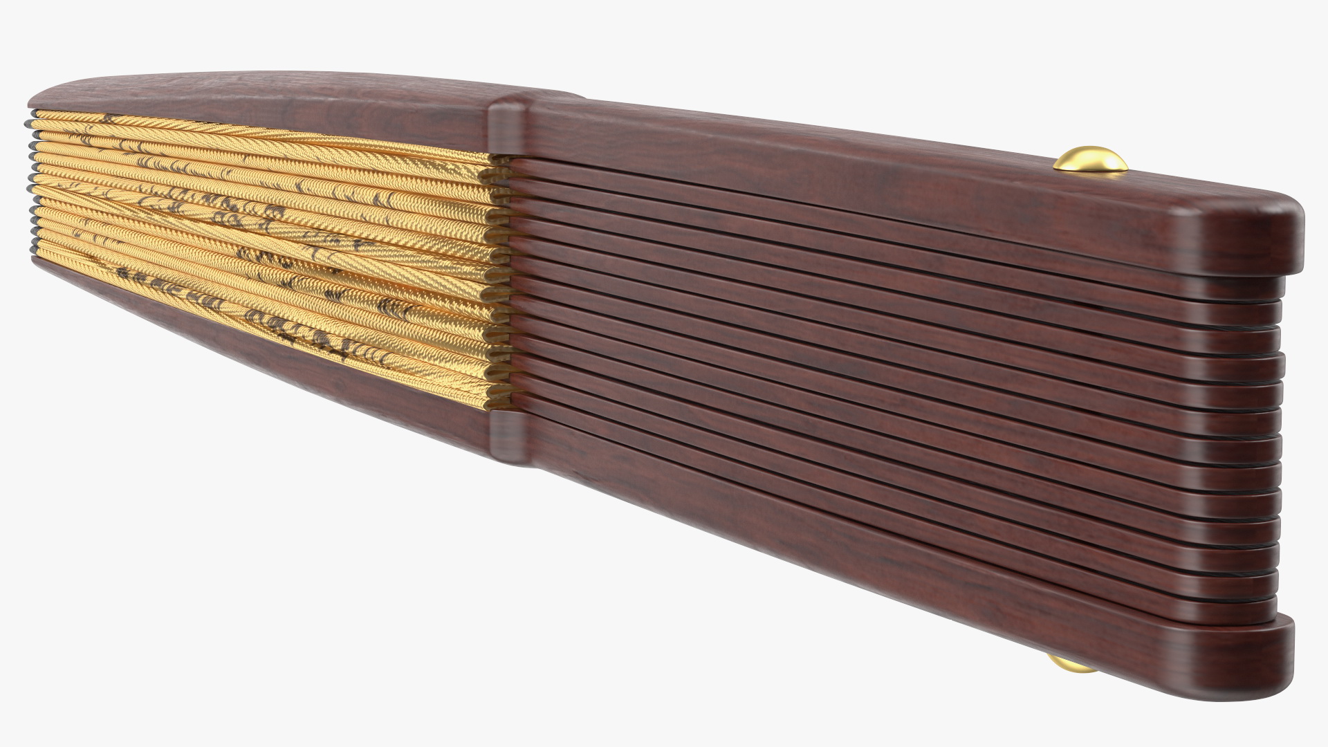3D model Traditional Chinese Fan Folded
