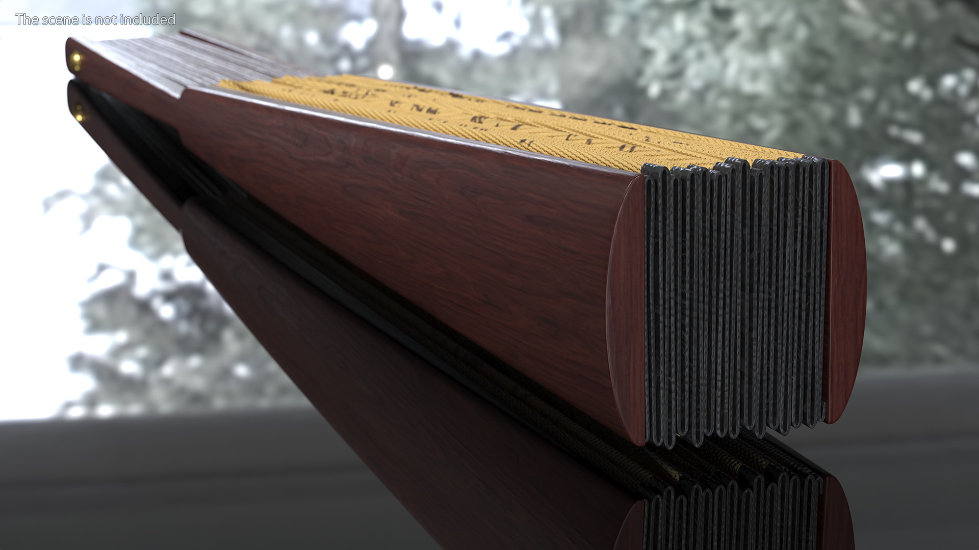 3D model Traditional Chinese Fan Folded