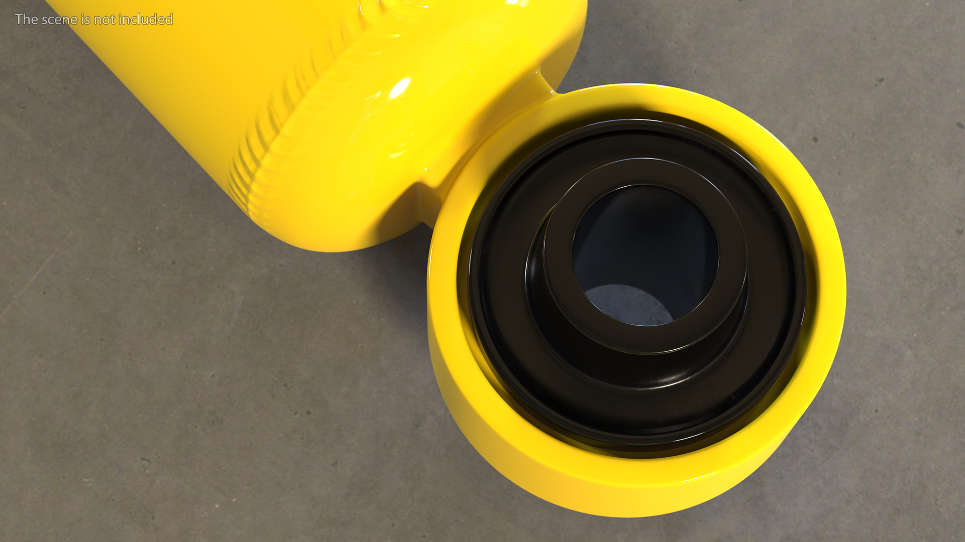3D Car Shock Absorber model