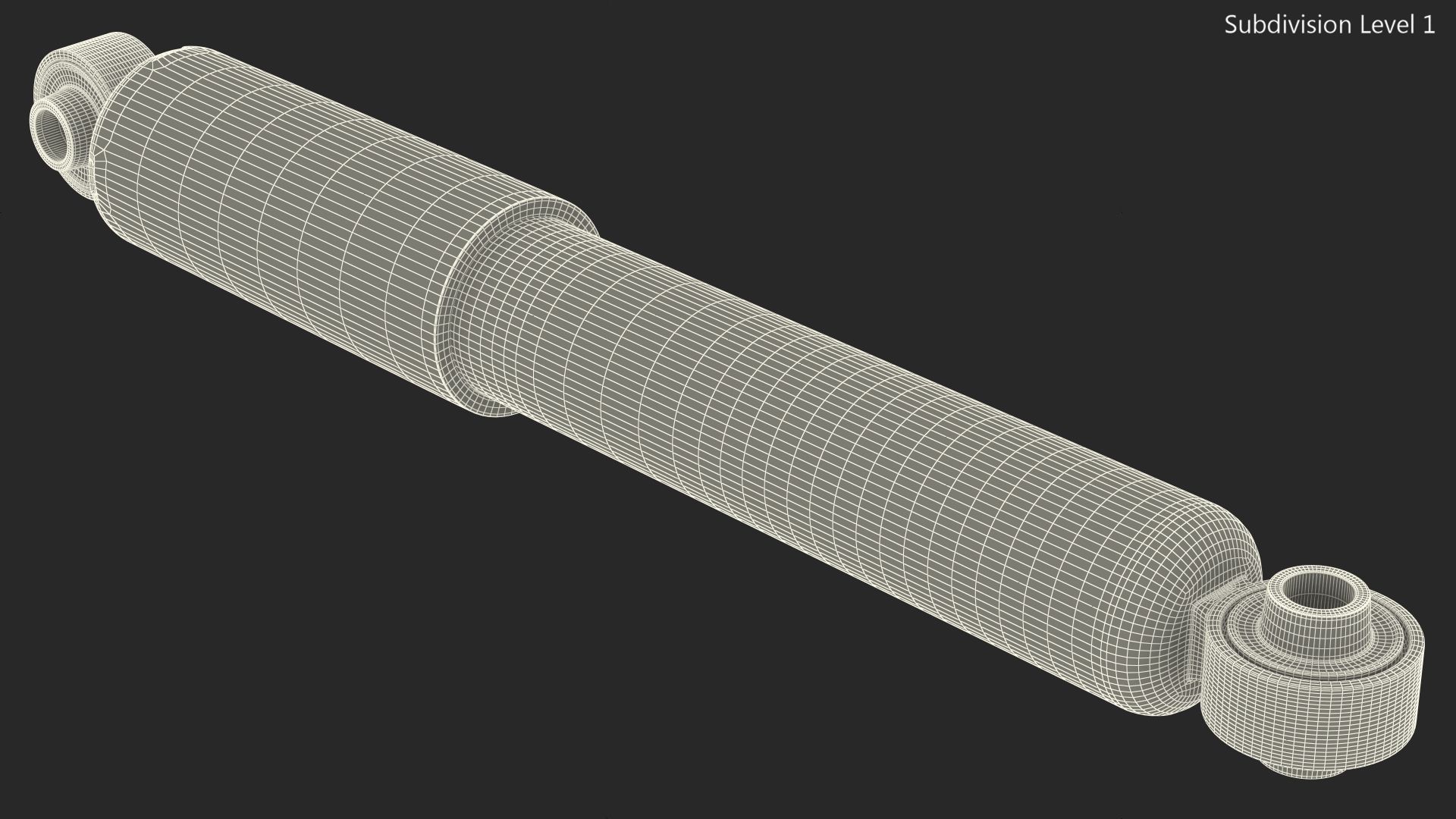 3D Car Shock Absorber model