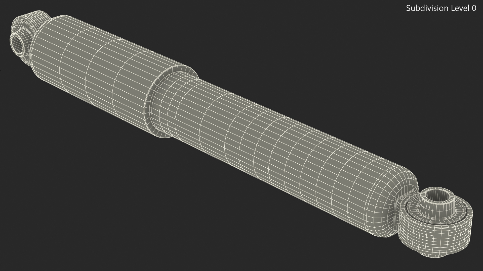 3D Car Shock Absorber model