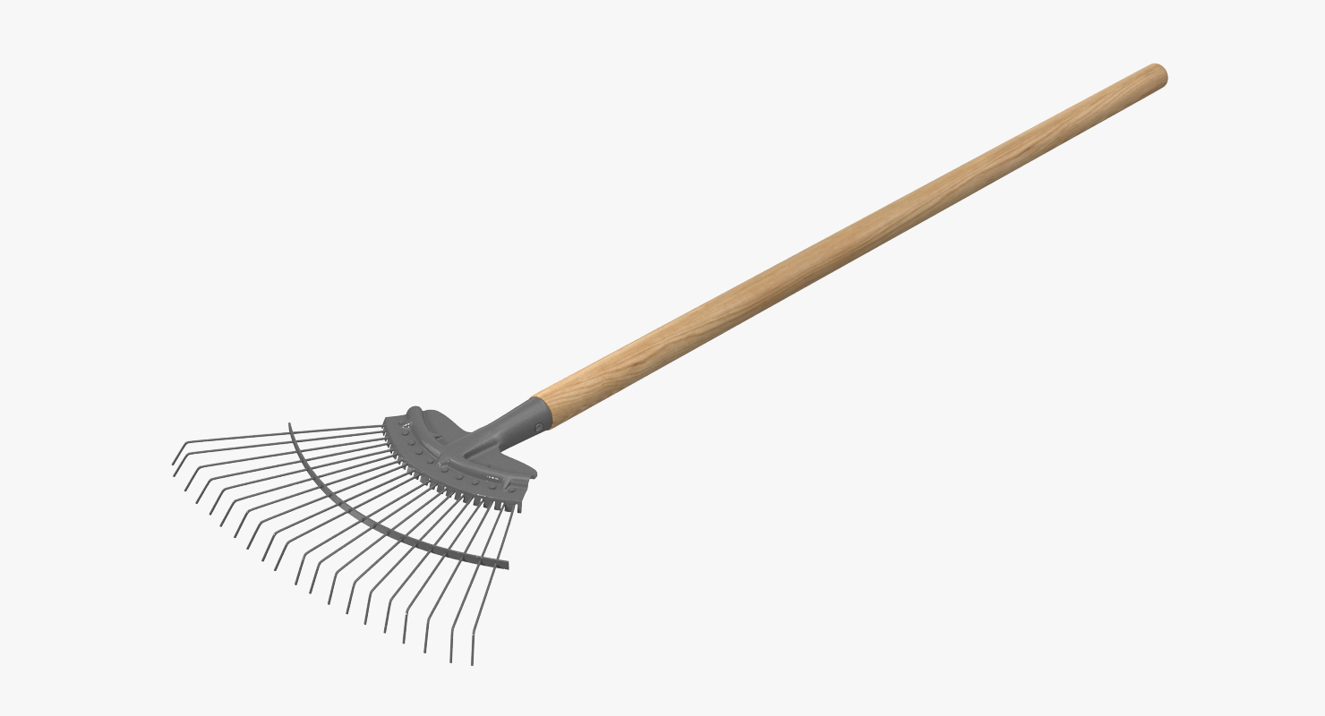 Springbok Lawn Rake Generic 3D