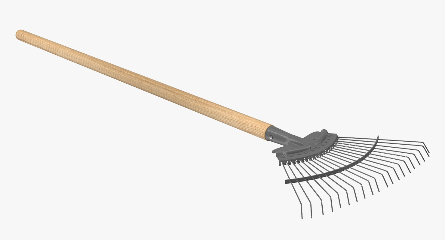 Springbok Lawn Rake Generic 3D