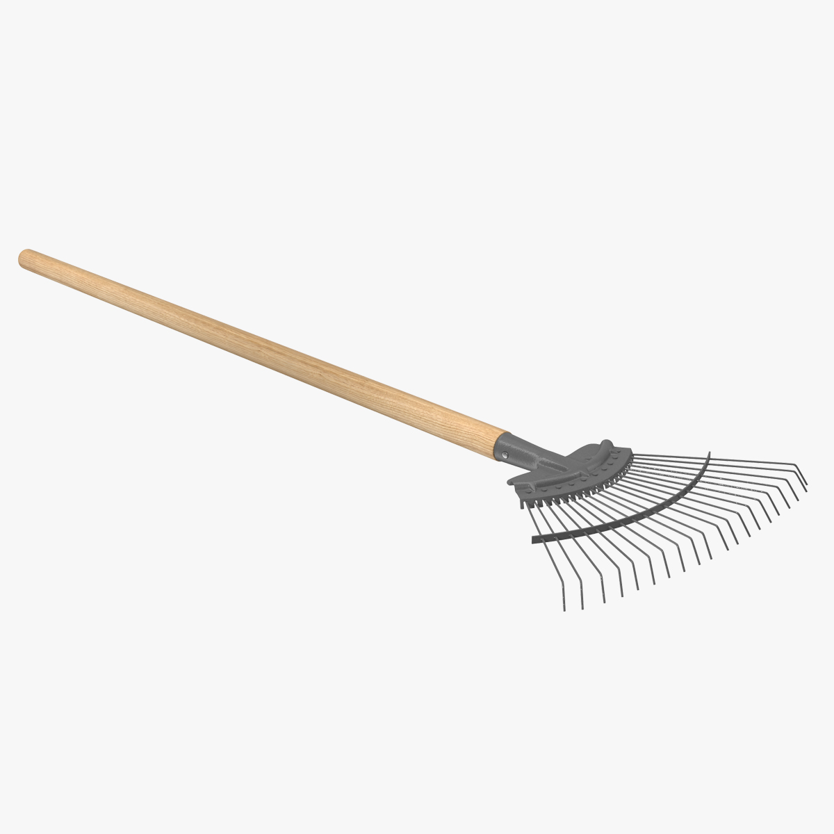 Springbok Lawn Rake 3D Model