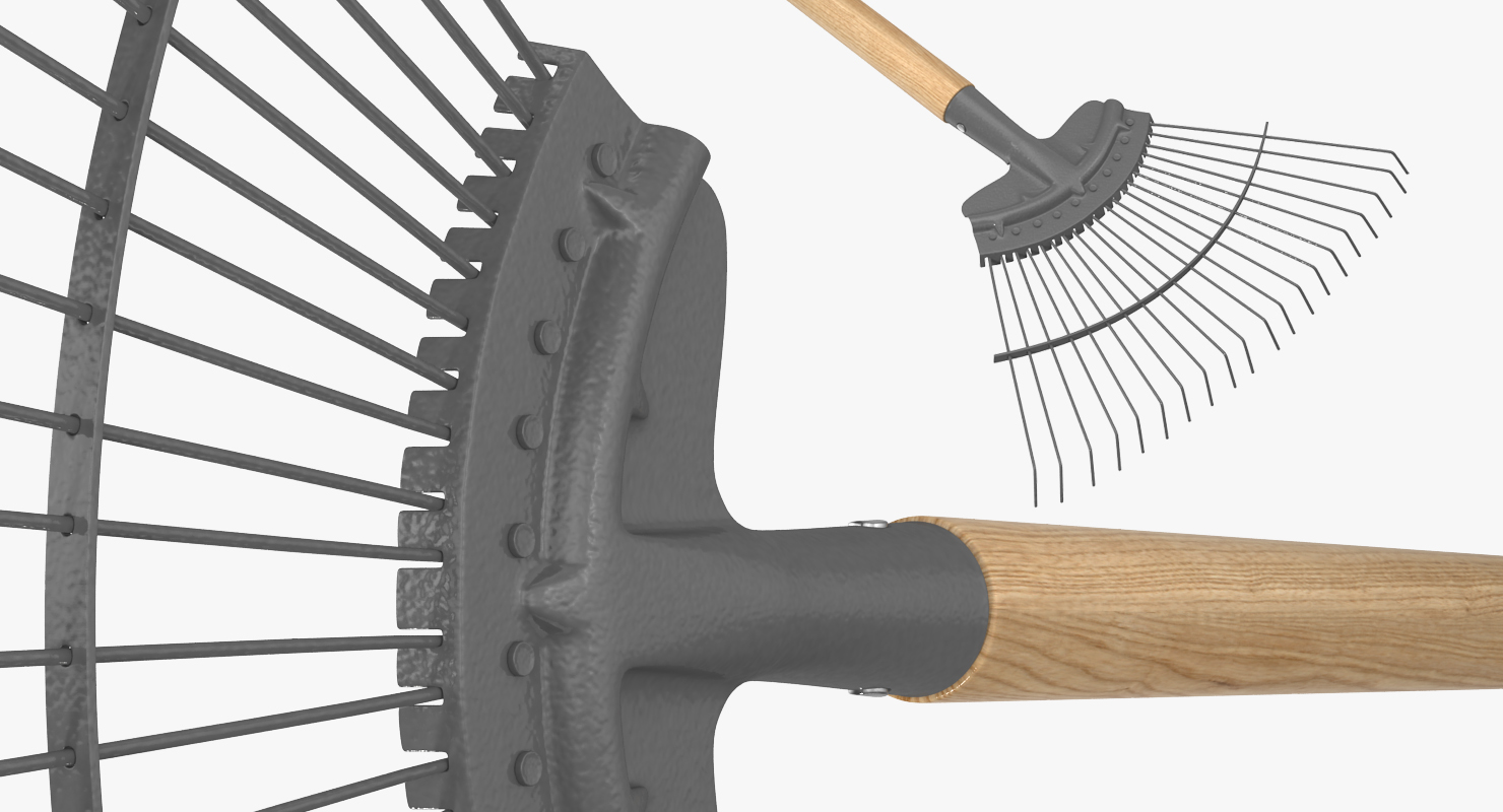 Springbok Lawn Rake Generic 3D