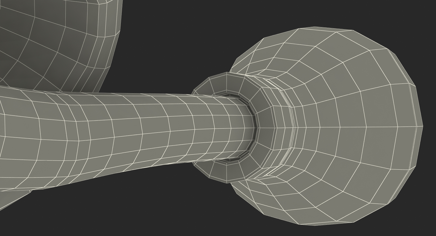 3D model Brass Taxi Horn