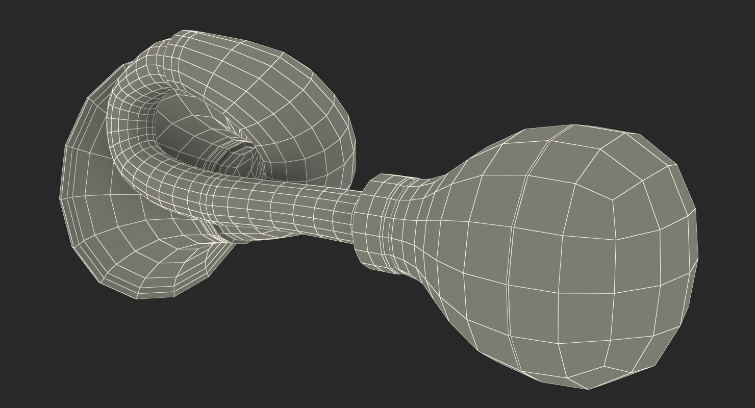 3D model Brass Taxi Horn