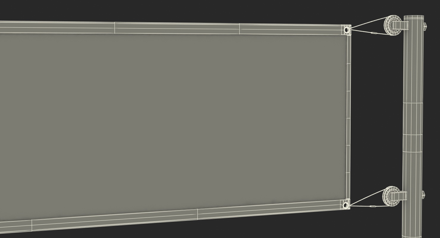 Volleyball Net 3D model