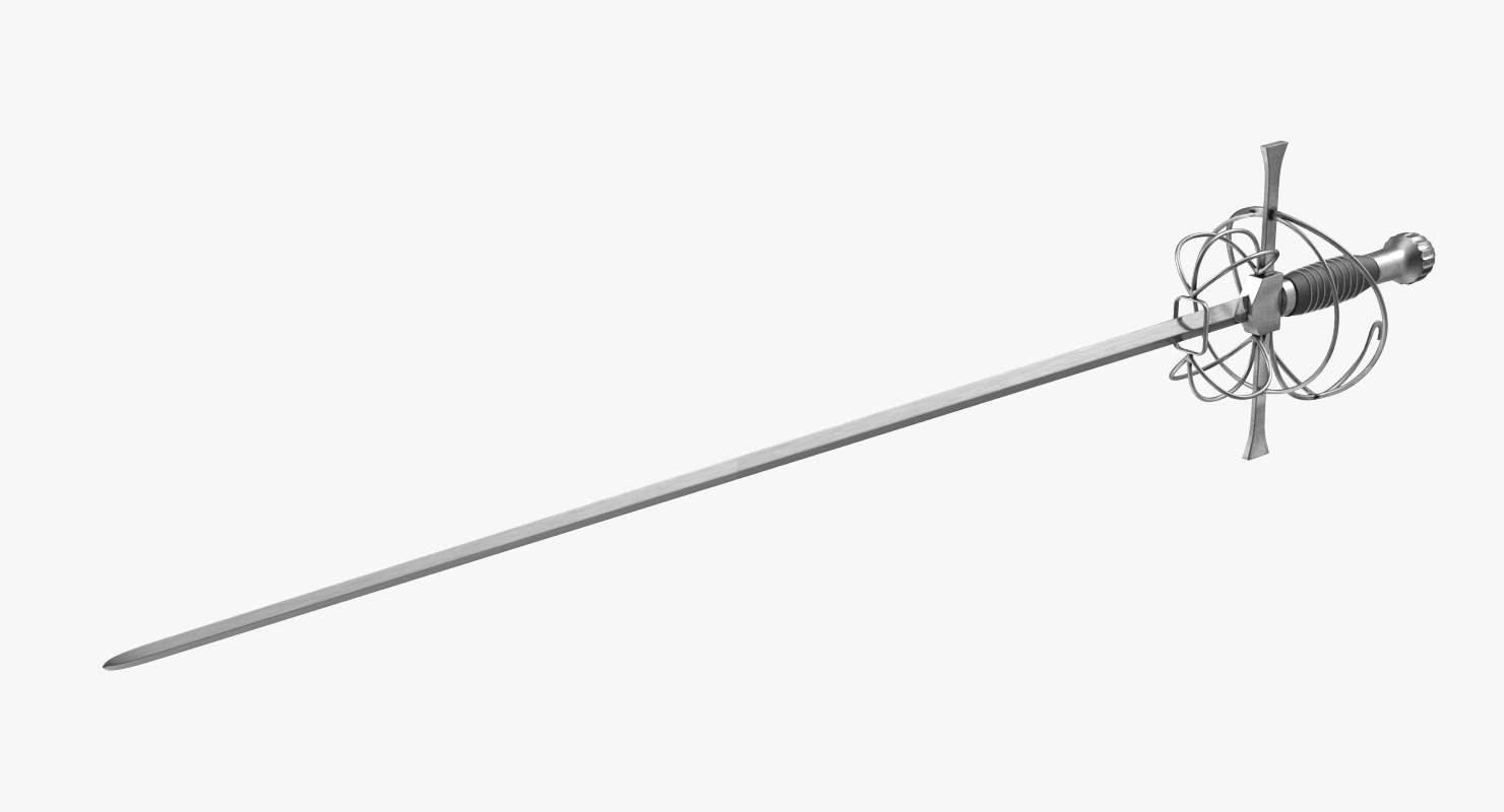 Rapier Sword 3D
