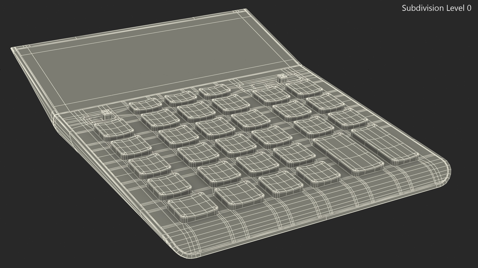 Casio GR-12 Calculator 3D