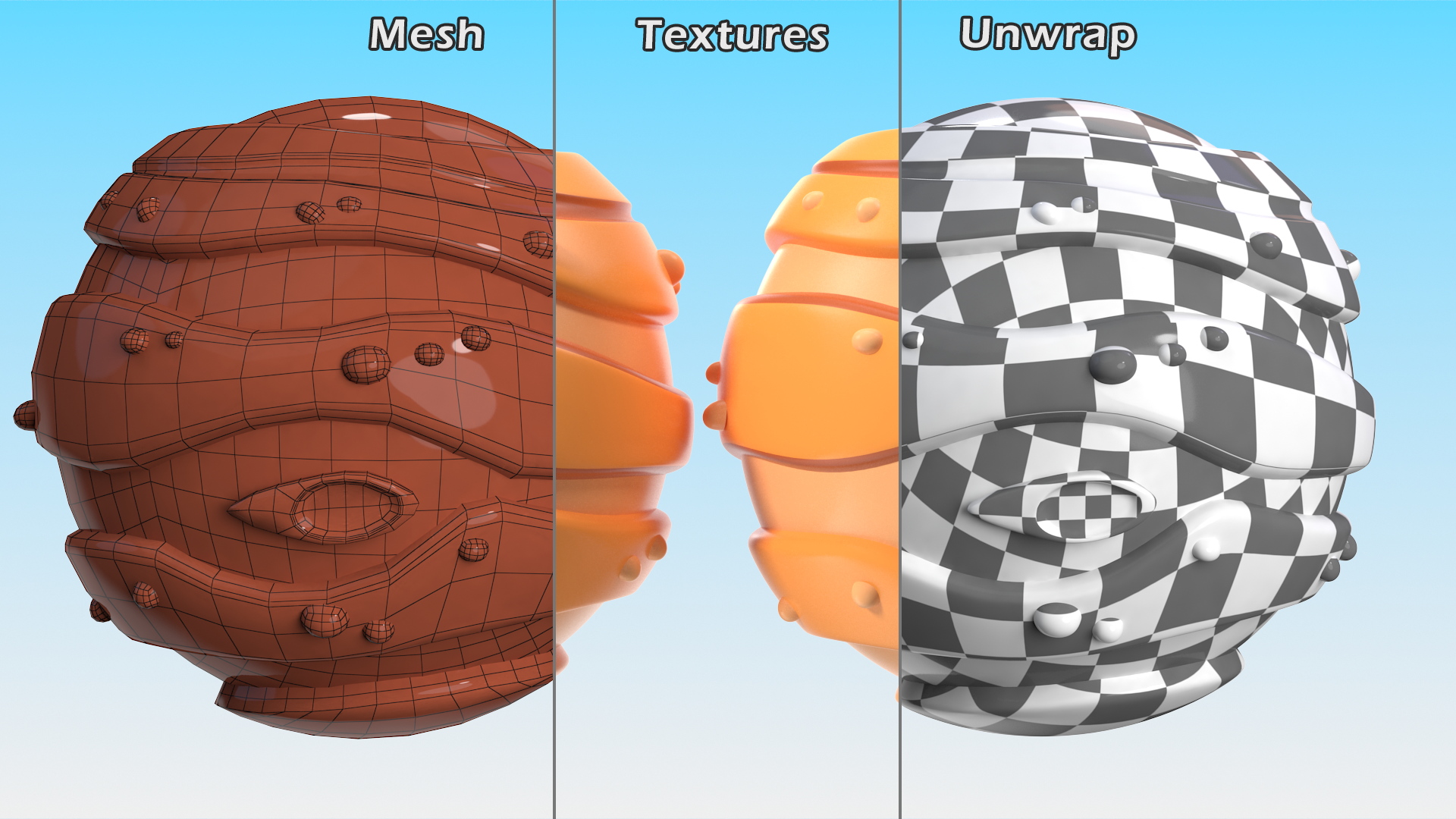 Cartoon Planet Jupiter 3D