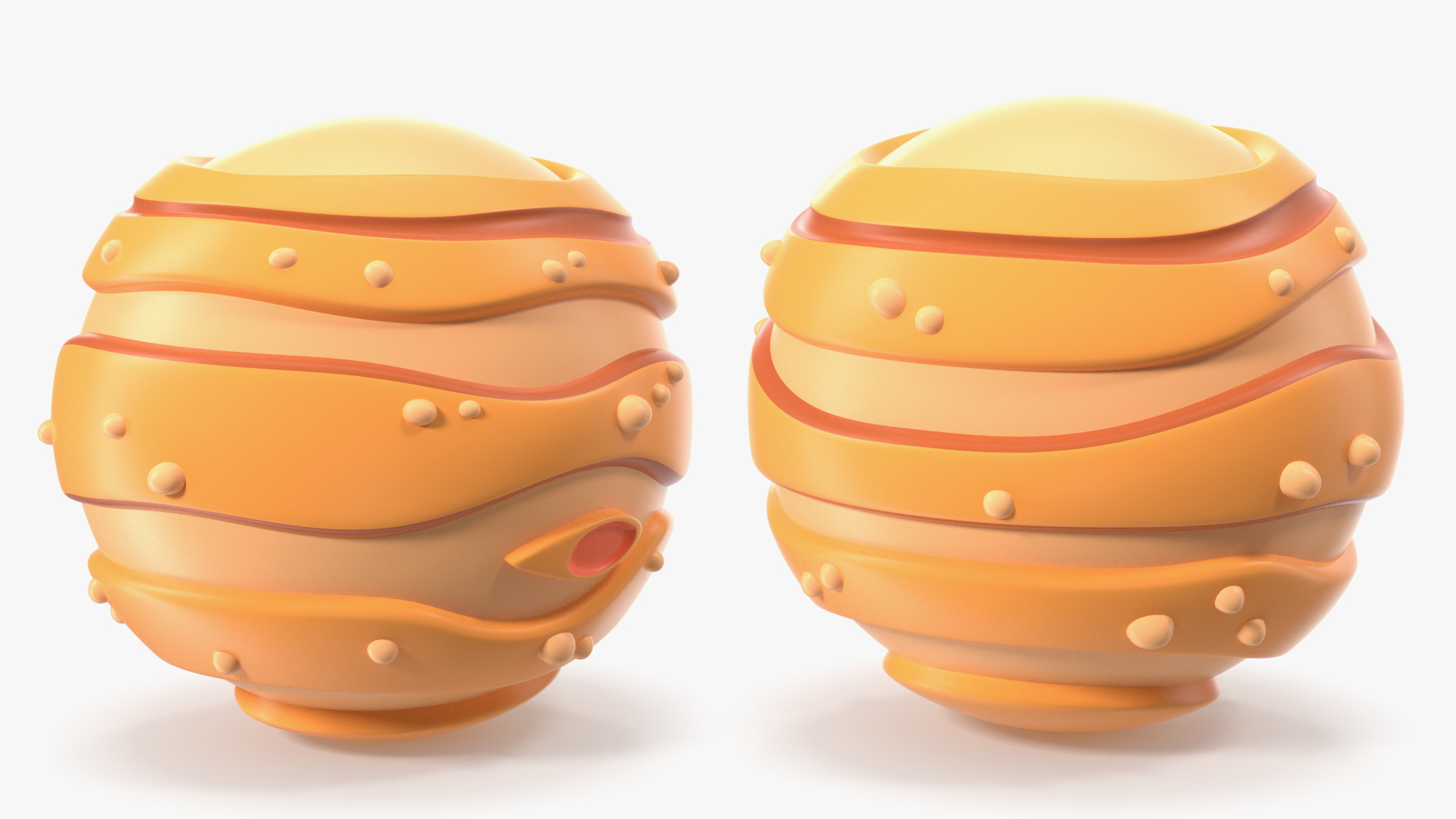 Cartoon Planet Jupiter 3D