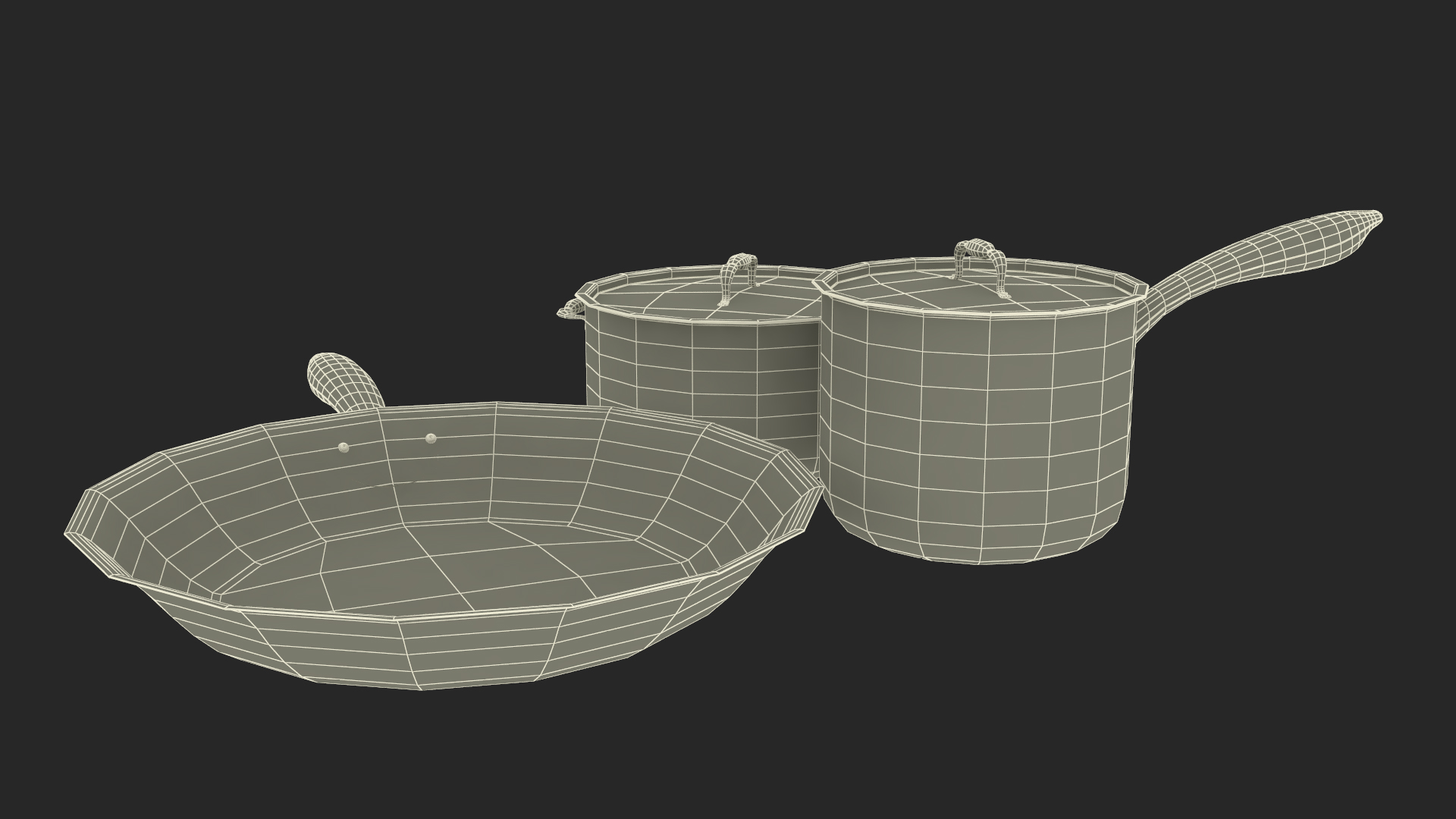 Cookware Set 3D