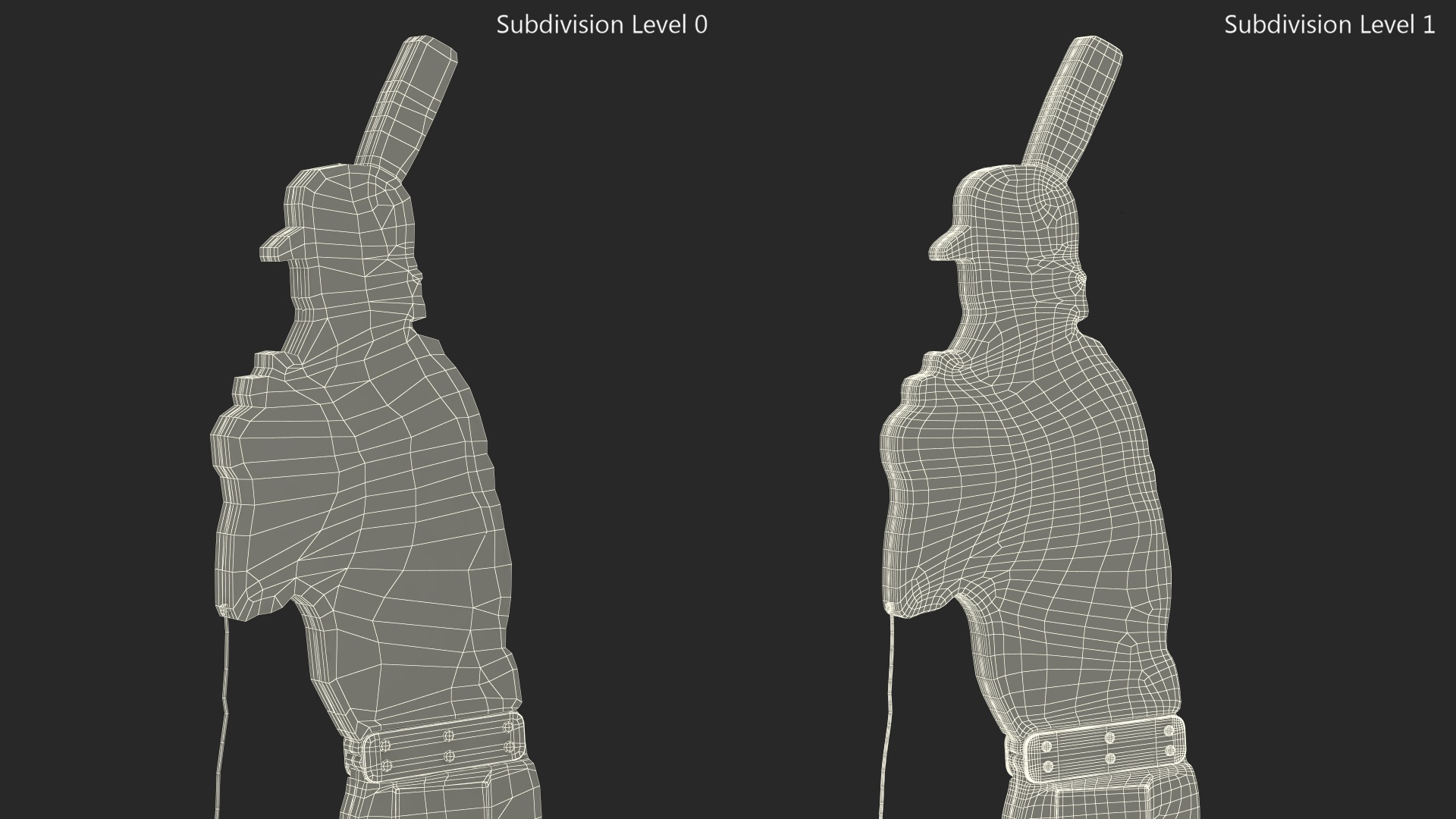 Baseball Pitching Dummy Red 3D