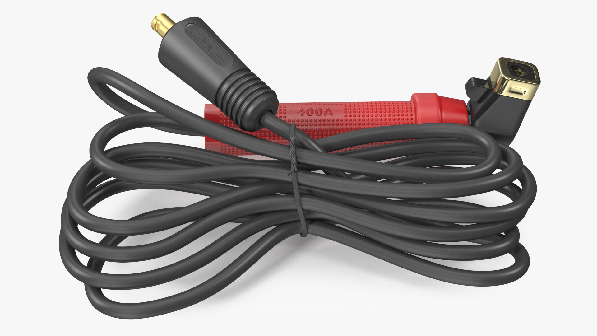 Reboot Heavy Duty Twist Type Welding Electrode Holder with Cable 3D model