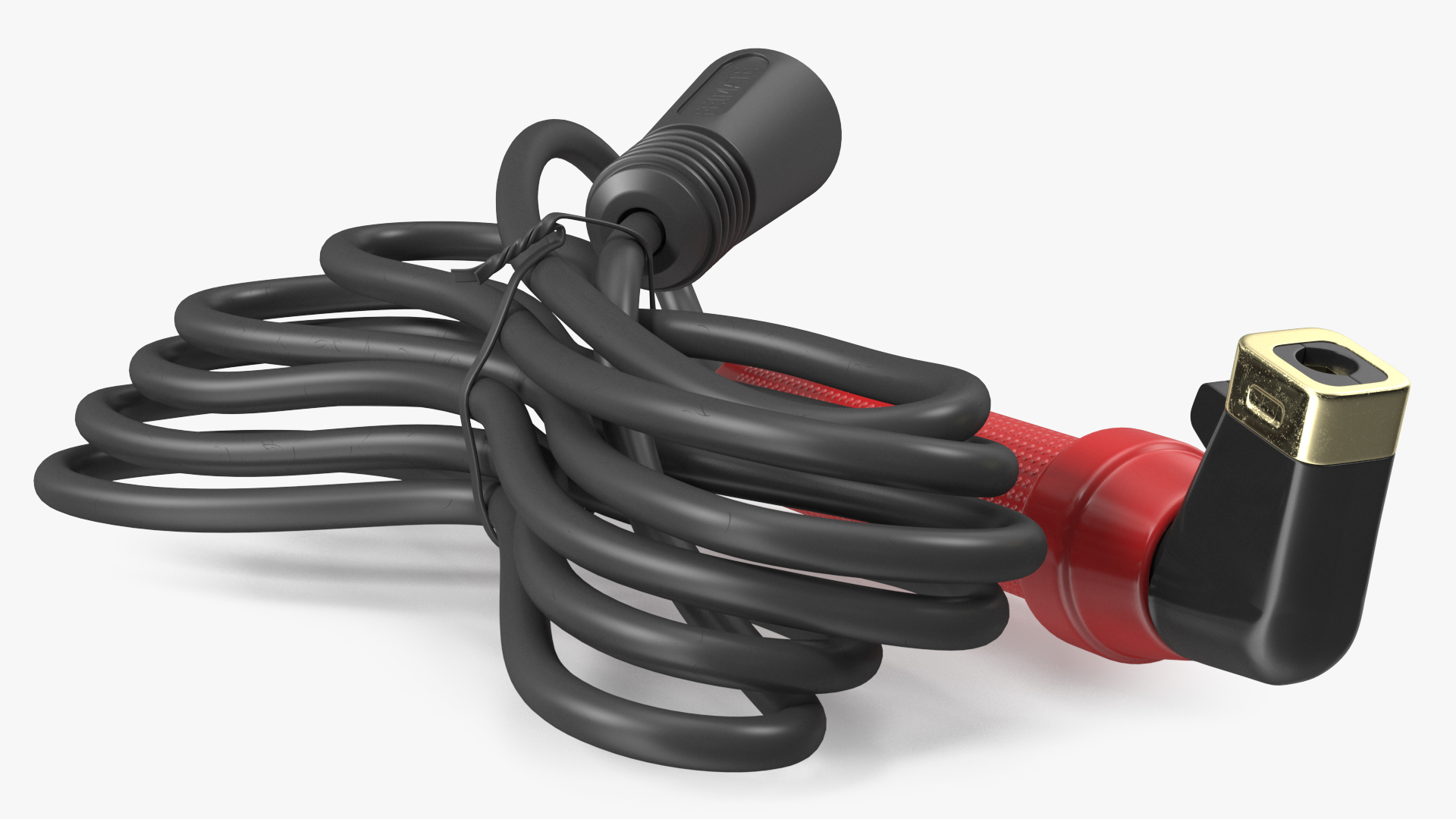 Reboot Heavy Duty Twist Type Welding Electrode Holder with Cable 3D model
