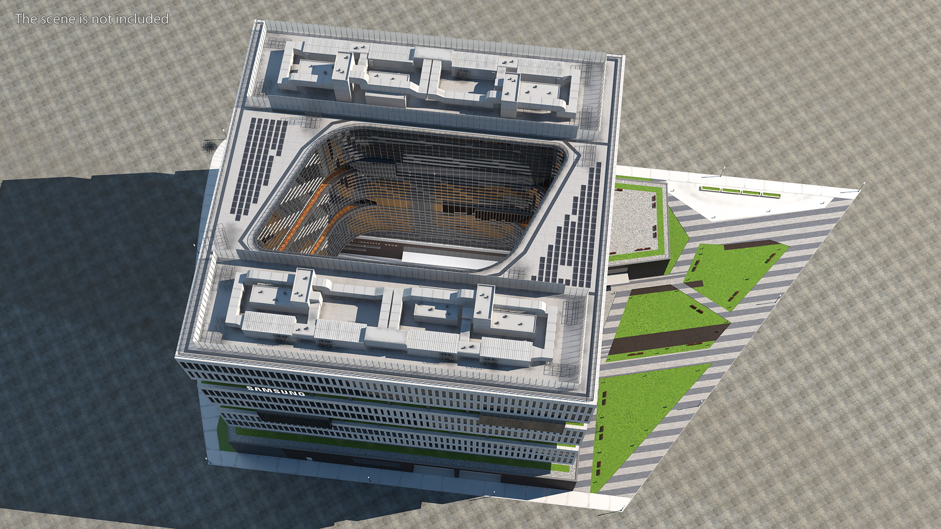 Samsung Campus 3D model