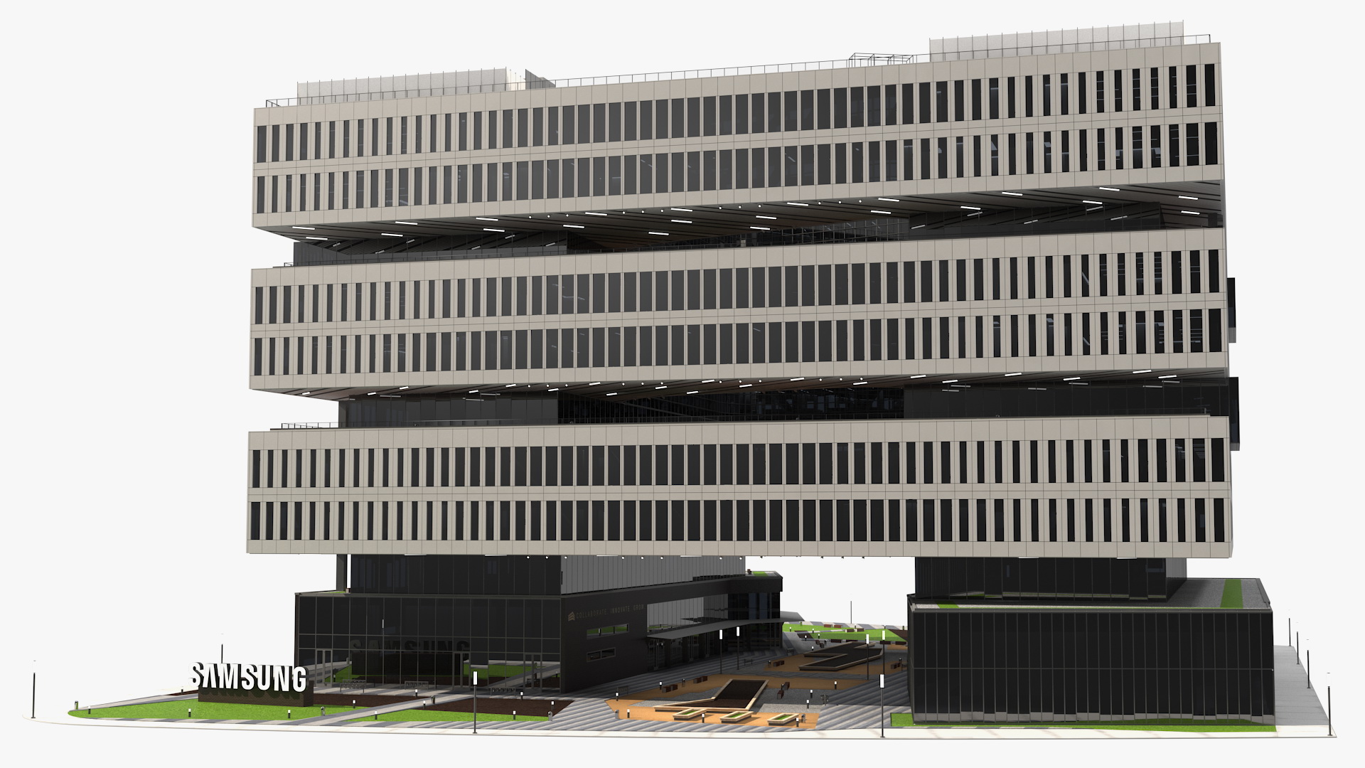 Samsung Campus 3D model