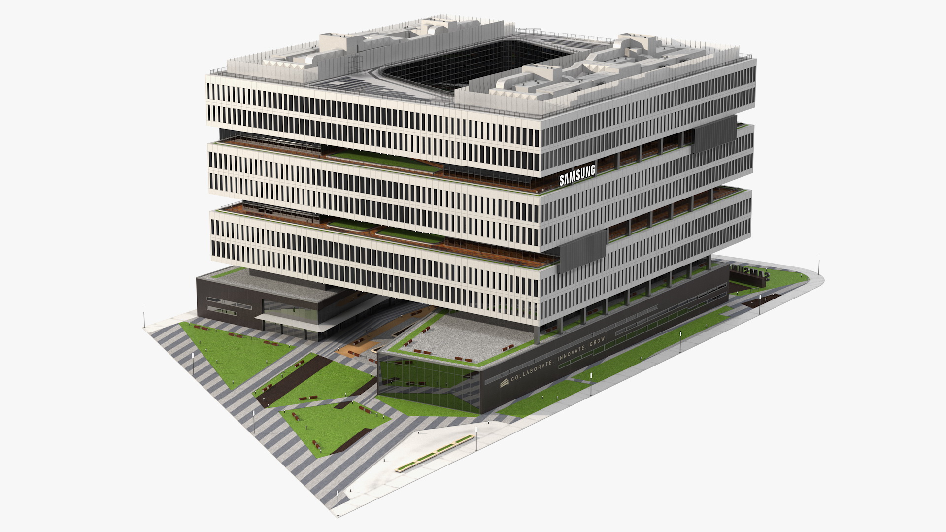 Samsung Campus 3D model