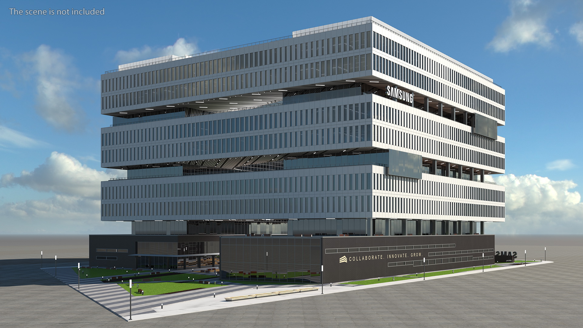 Samsung Campus 3D model