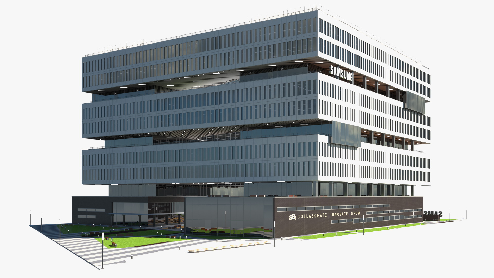 Samsung Campus 3D model