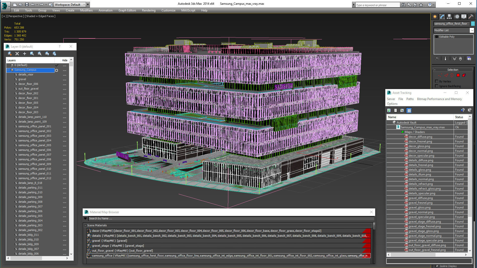 Samsung Campus 3D model