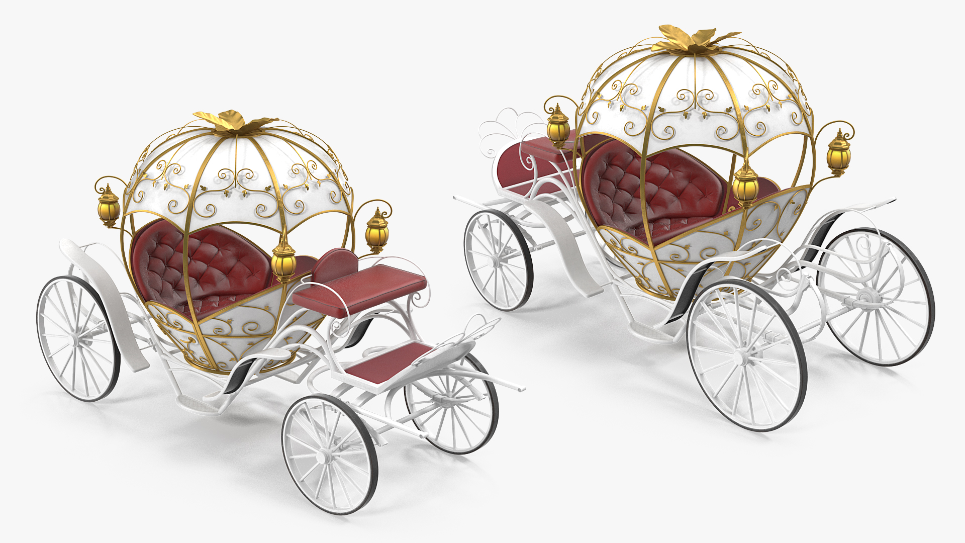 3D Pumpkin Carriage