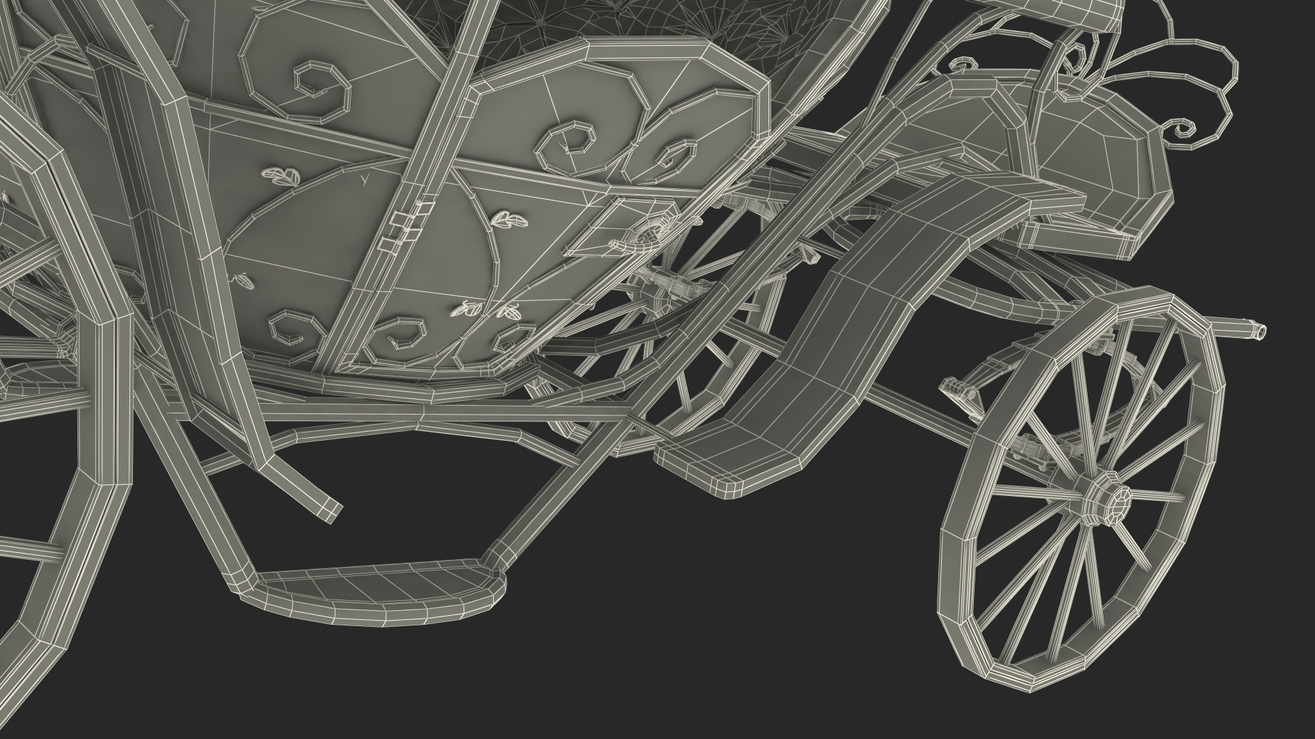 3D Pumpkin Carriage