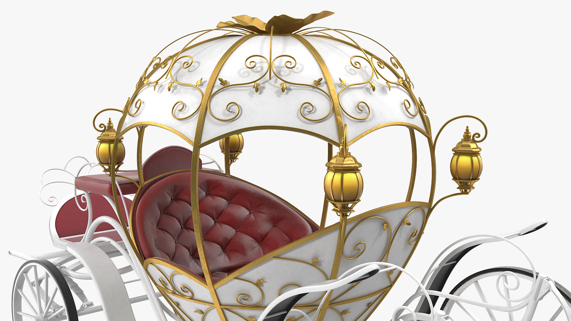 3D Pumpkin Carriage