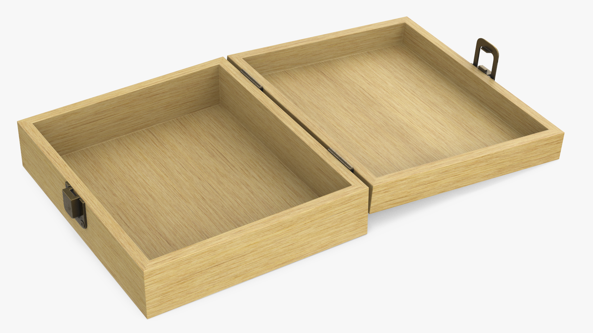 3D model Cannabis Cigars Box Open Empty