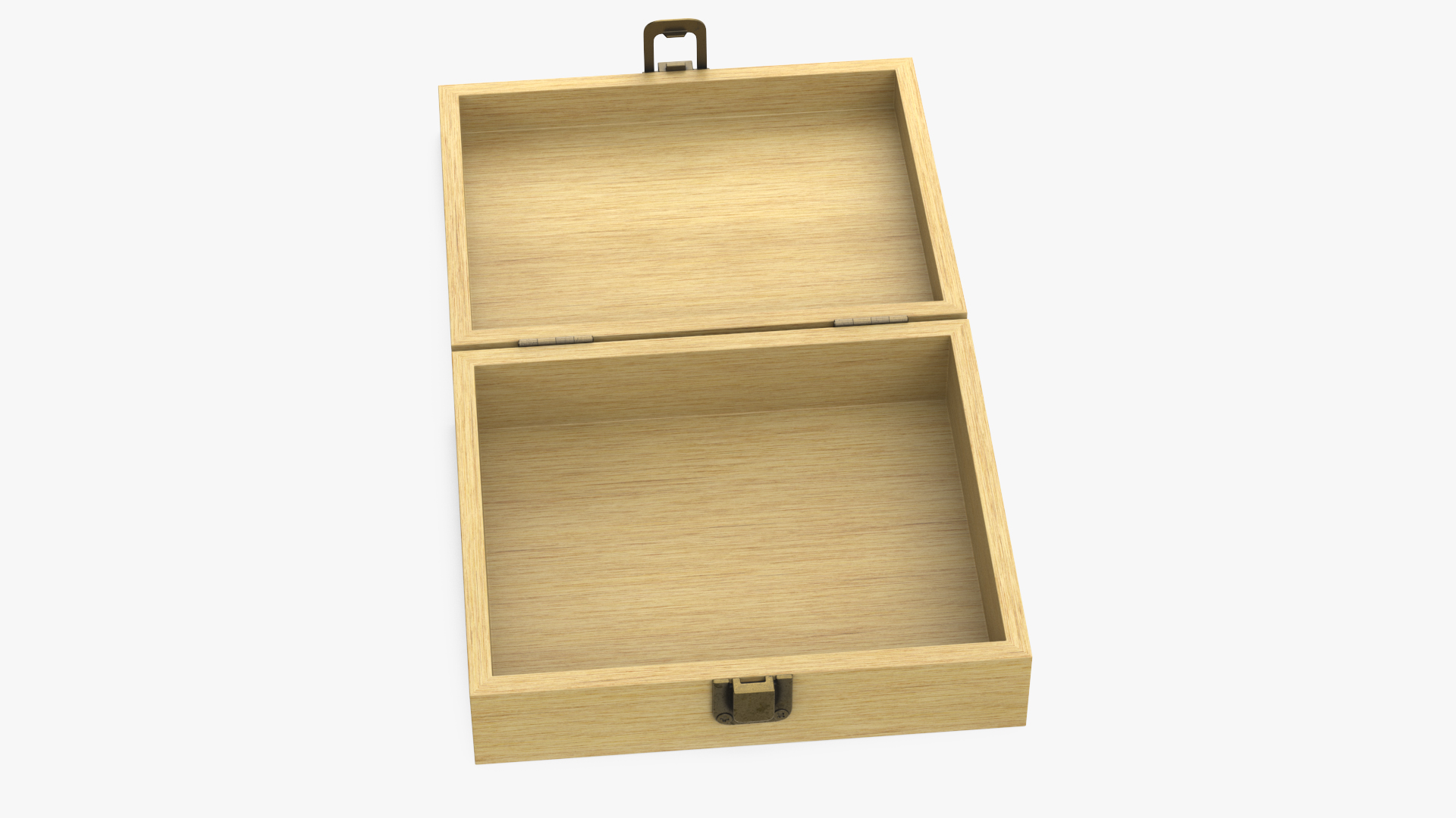 3D model Cannabis Cigars Box Open Empty