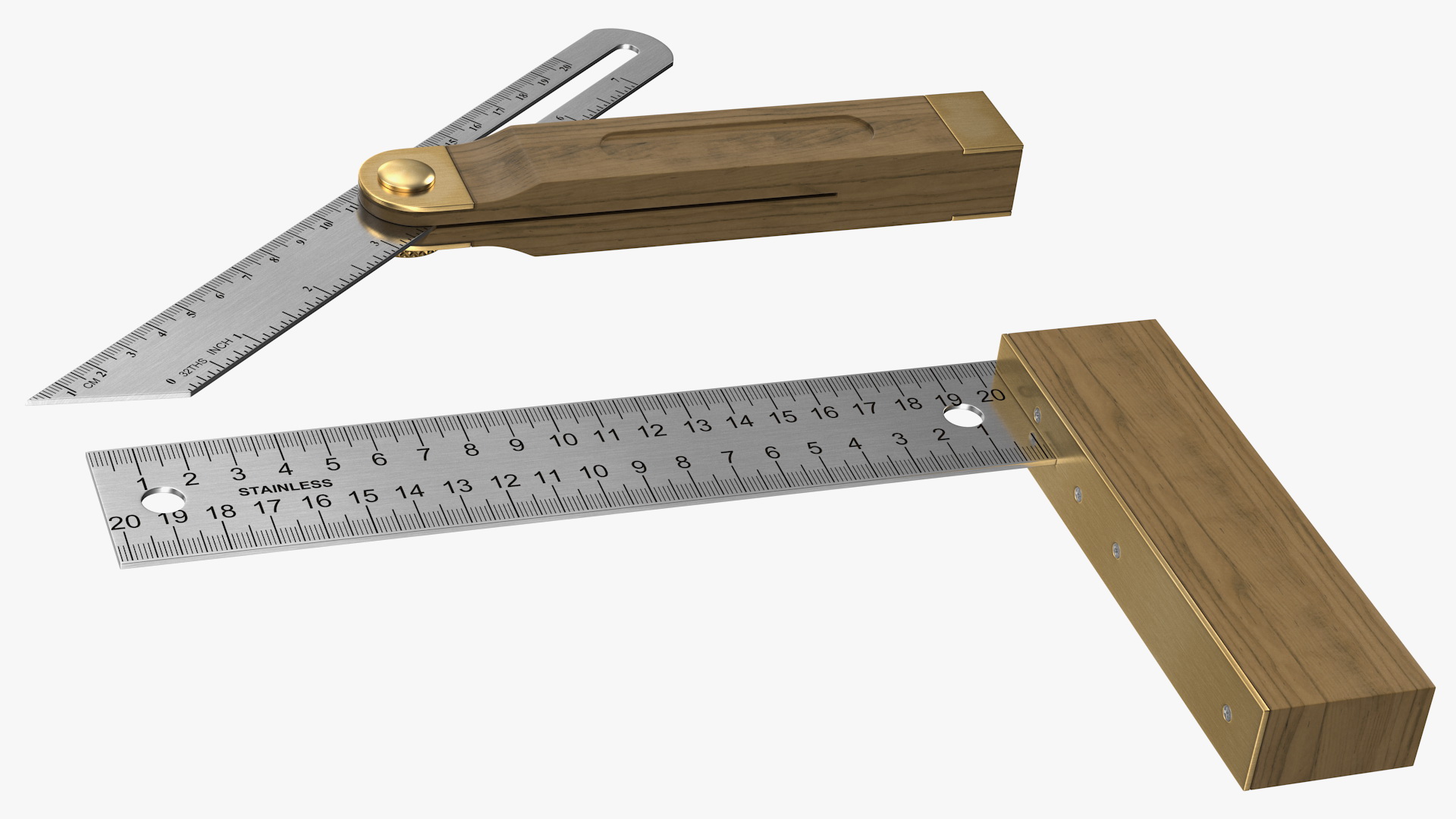 Carpentry Squares Generic Set 3D model