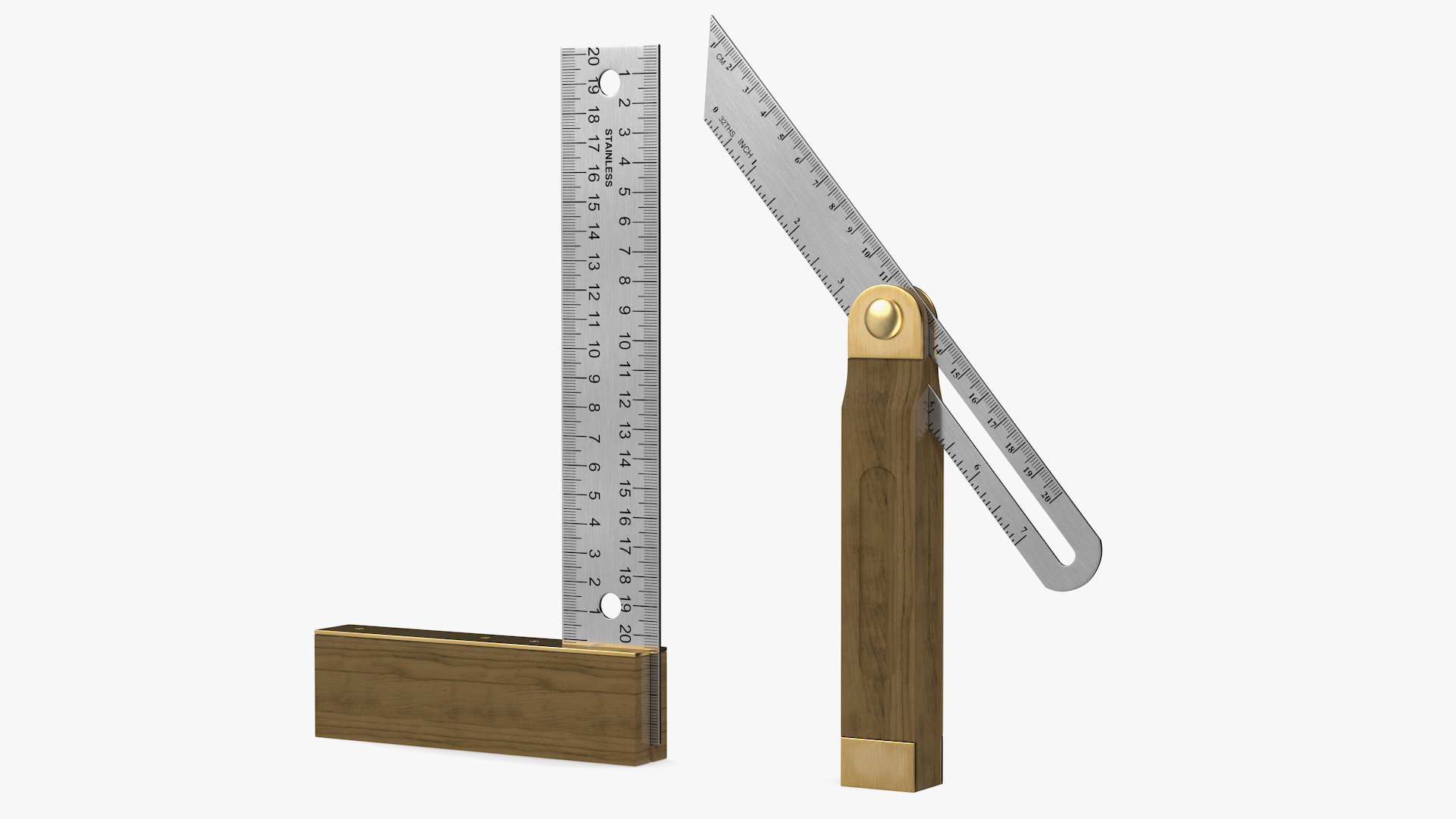 Carpentry Squares Generic Set 3D model