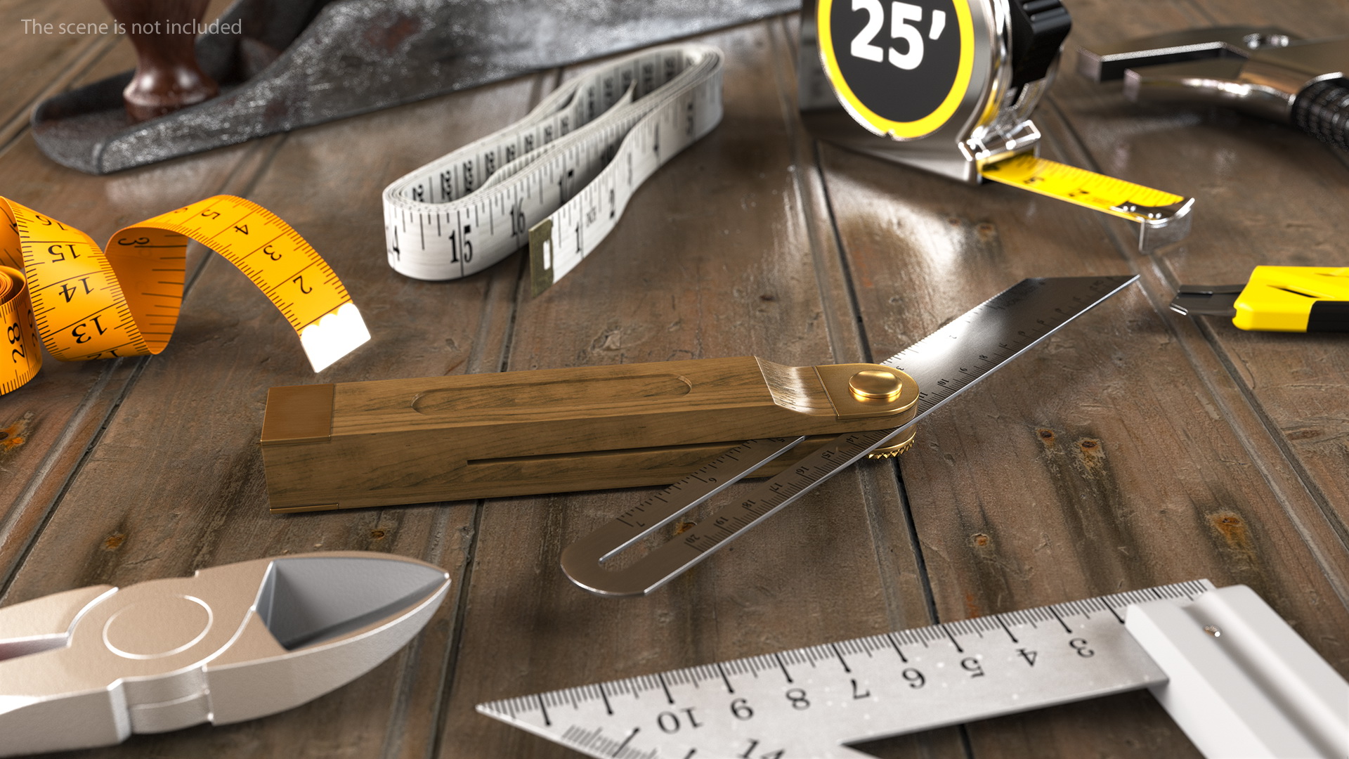 Carpentry Squares Generic Set 3D model