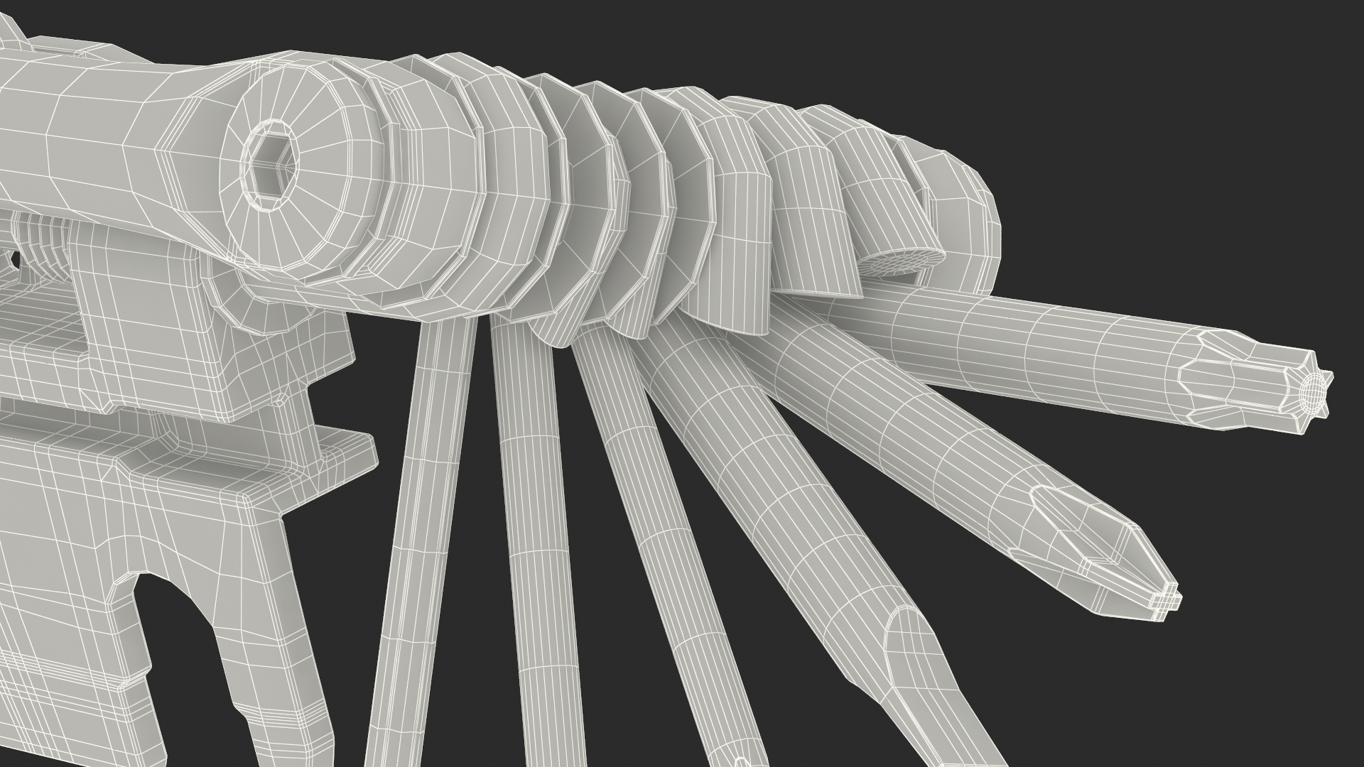 Bike Multi Tool Kit 3D model
