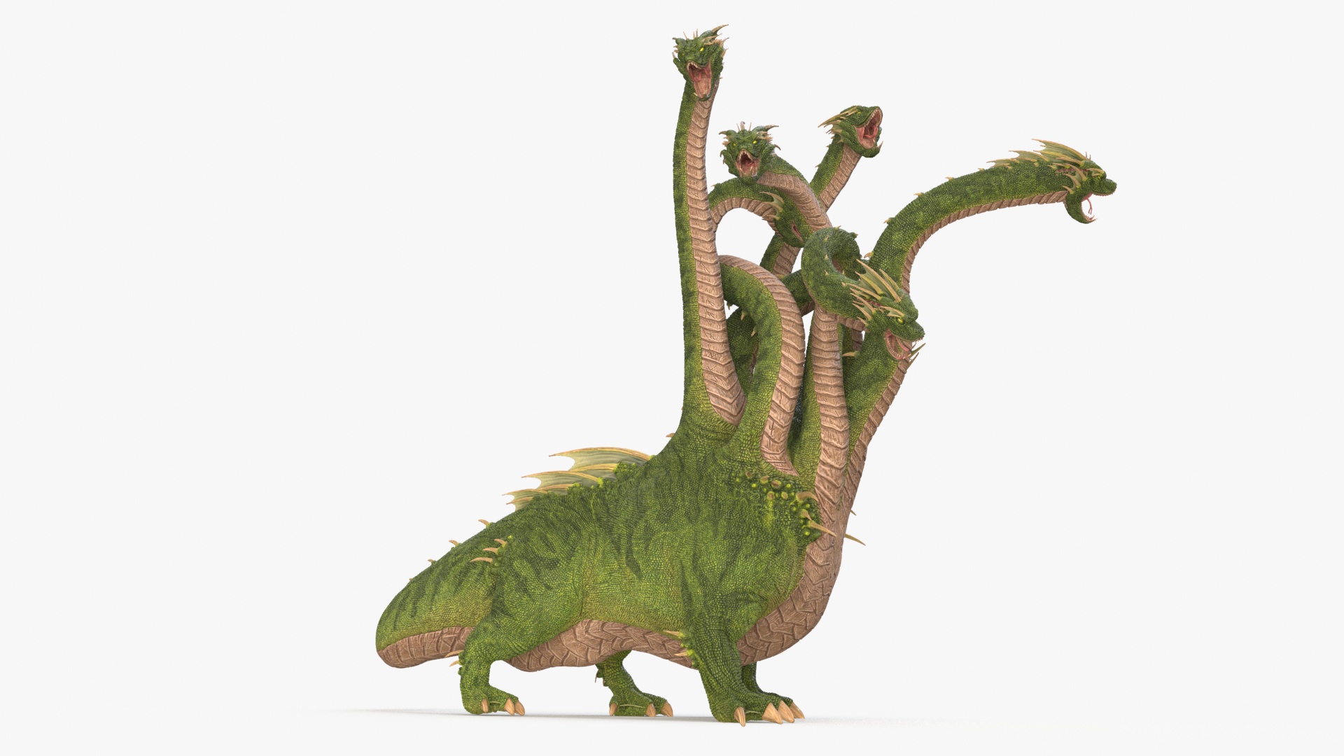 3D Lernaean Hydra Attack Pose