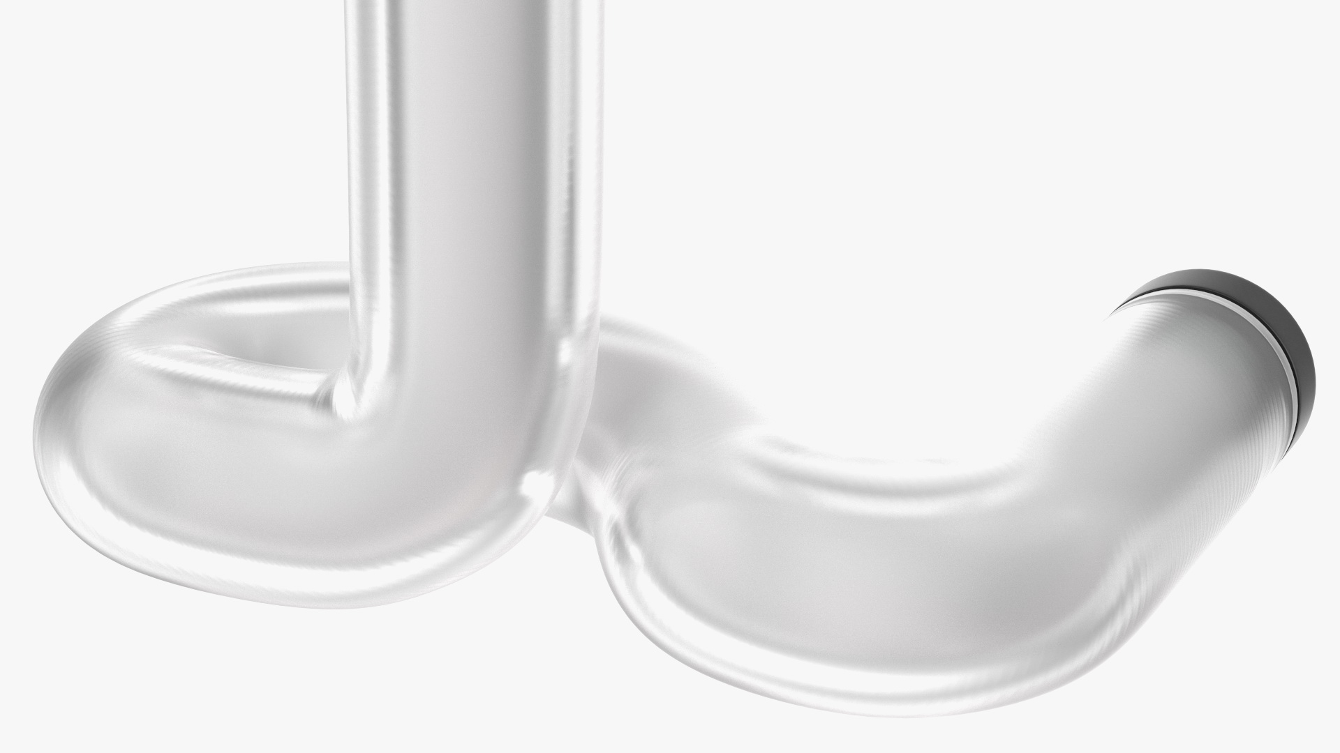 Neon Tube Light Number 1 3D model