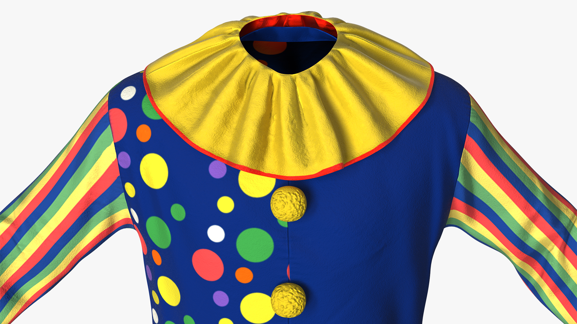 3D Toddler Clown Costume