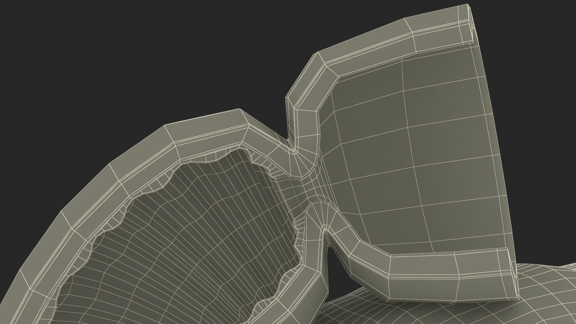 Plastic Model of Pancreas Cut 3D model