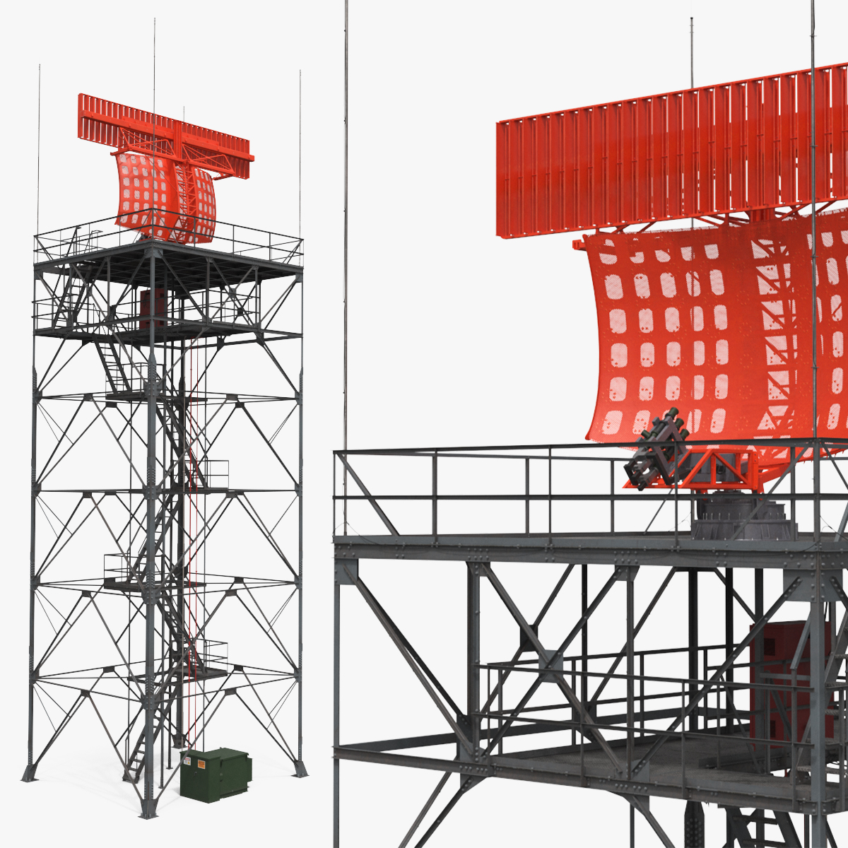 Airport Surveillance Radar Tower