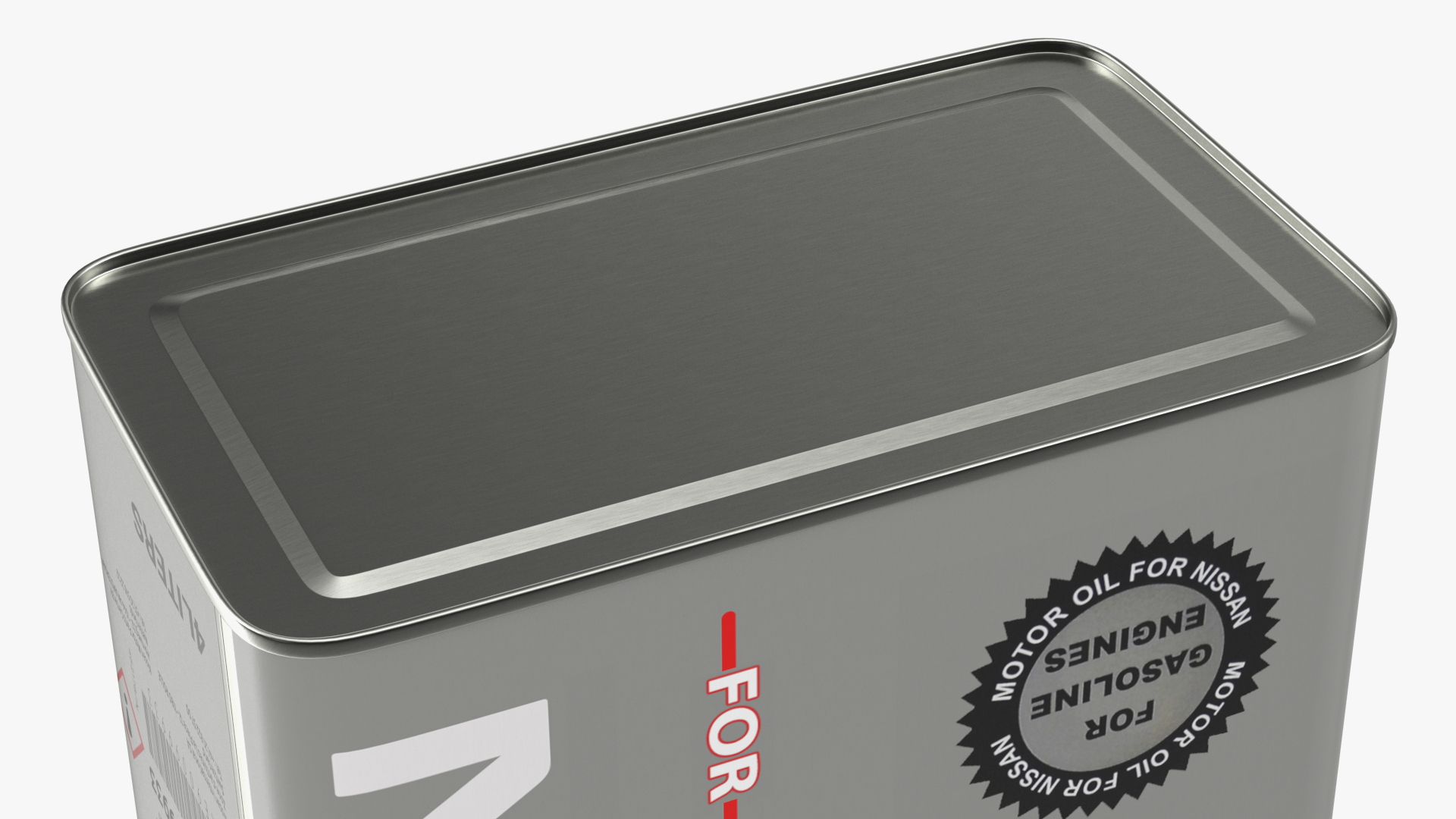 3D Nissan Motor Oil Metal Can