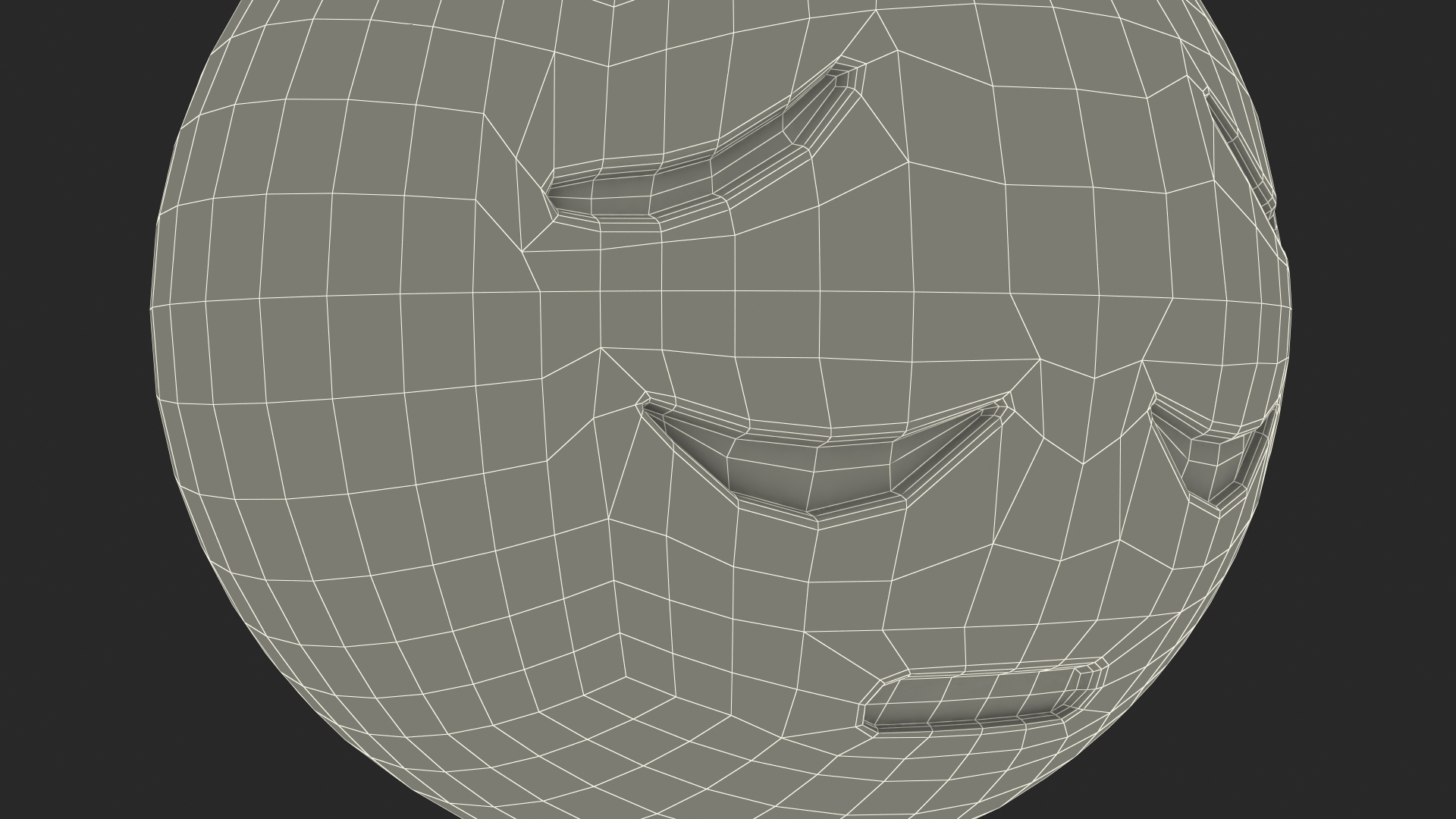 Sad Pensive Face Emoji 3D