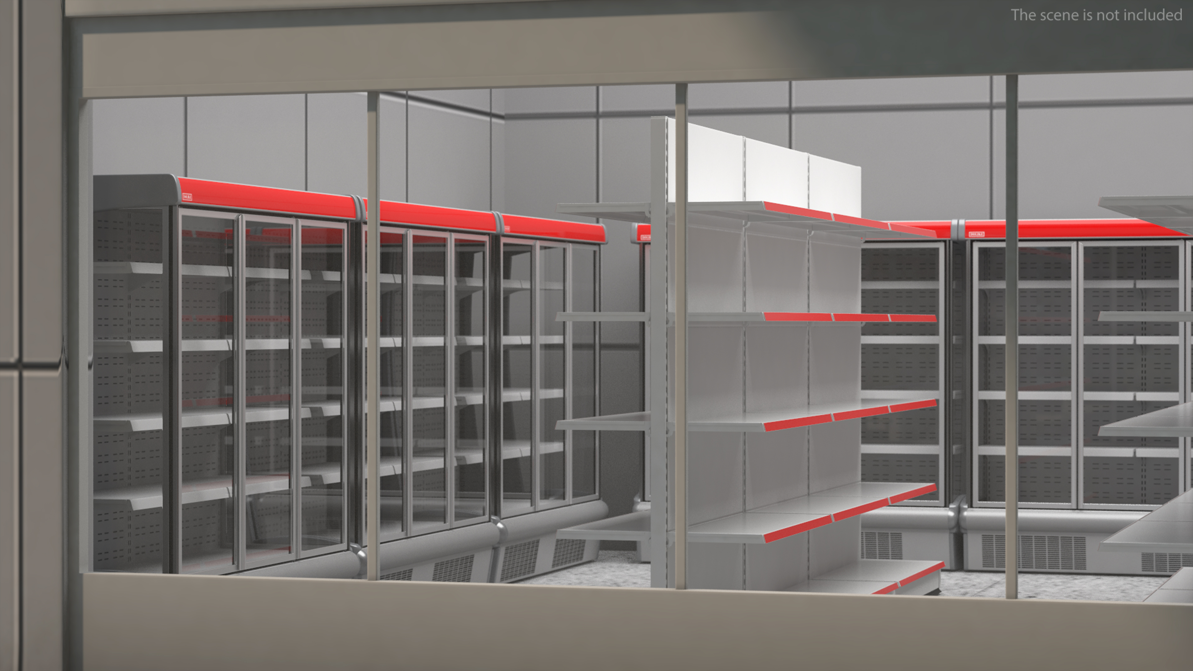 Nova Petrol Station 3D model